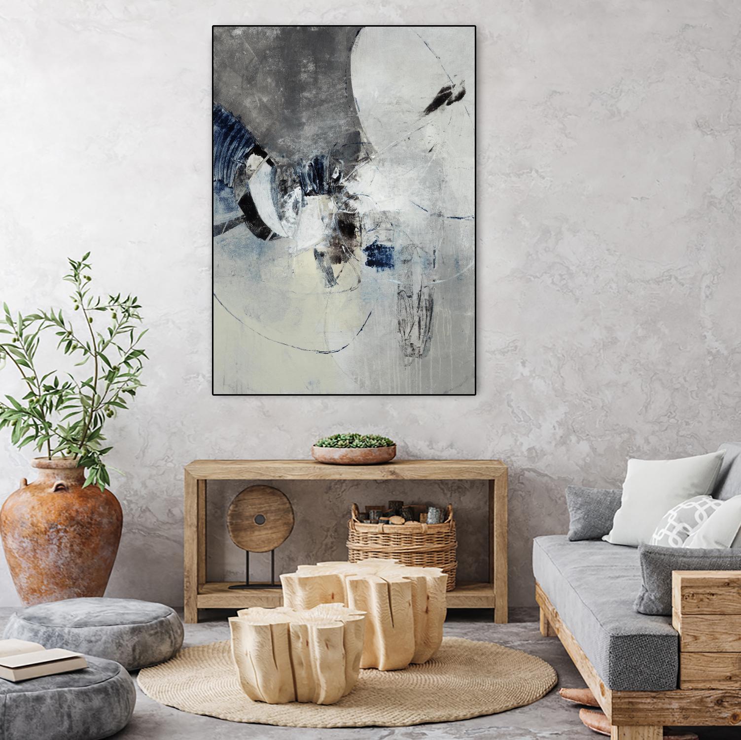 Solid Strike I by Daleno Art on GIANT ART - grey abstract abstrait