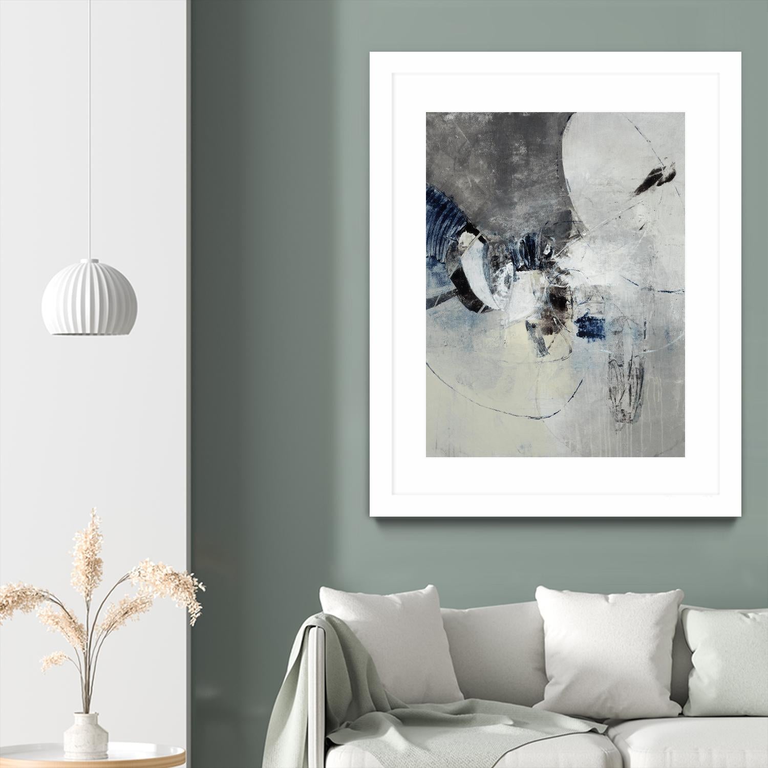 Solid Strike I by Daleno Art on GIANT ART - grey abstract abstrait