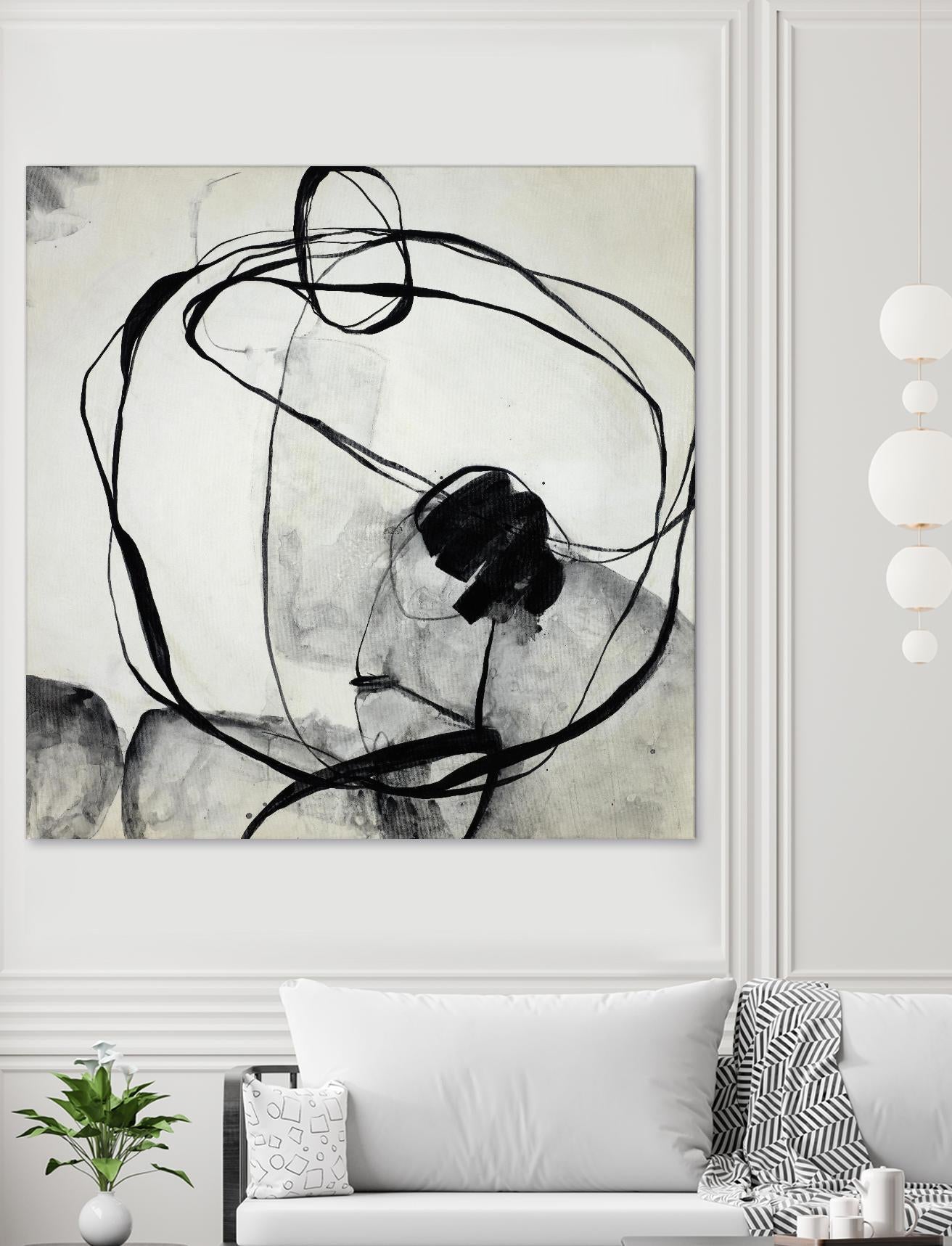 Big Mouth Blabber by Daleno Art on GIANT ART - white black & white abstrait