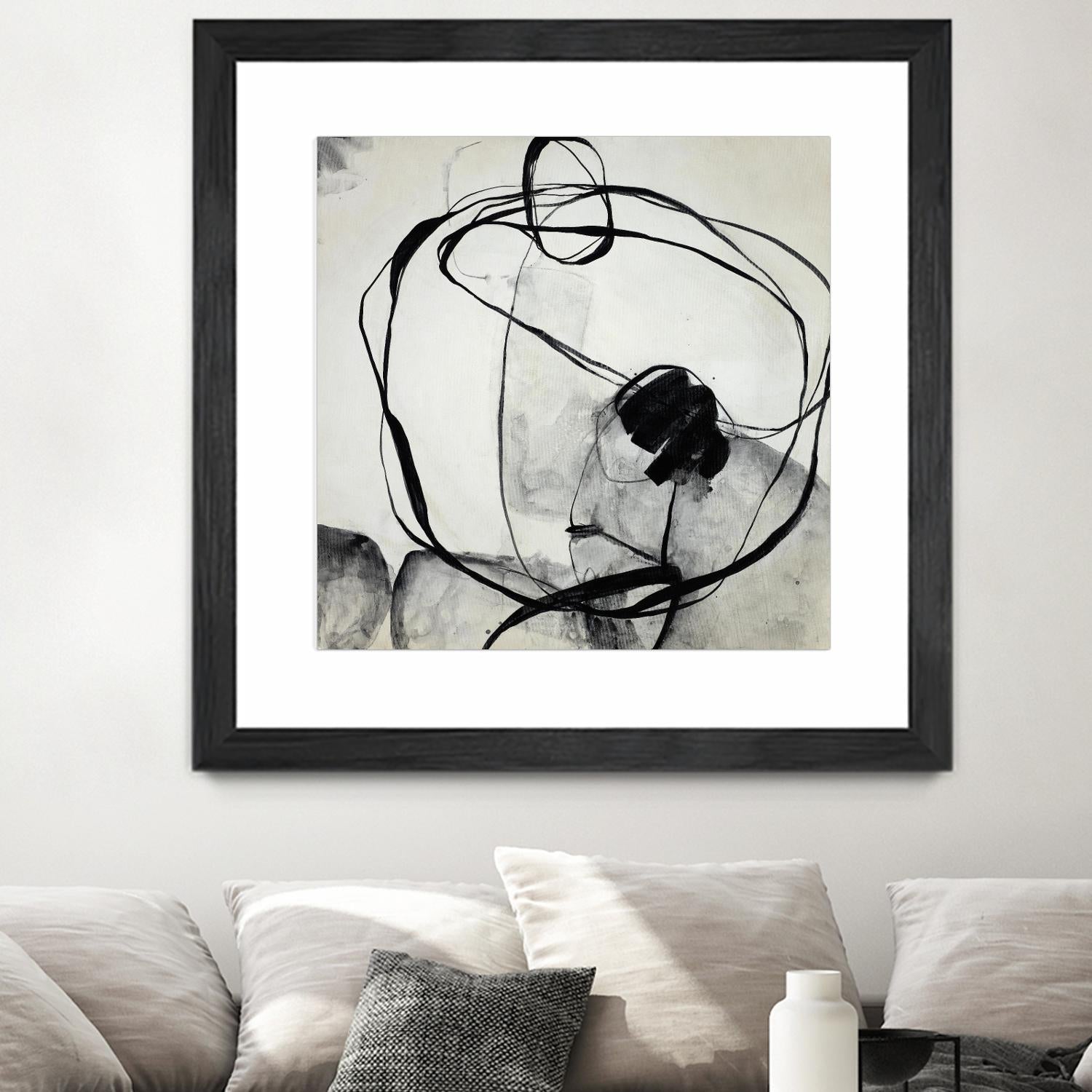 Big Mouth Blabber by Daleno Art on GIANT ART - white black & white abstrait