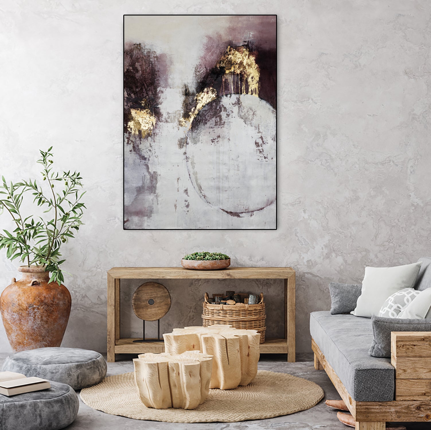 Vintage Wines I by Daleno Art on GIANT ART - abstract