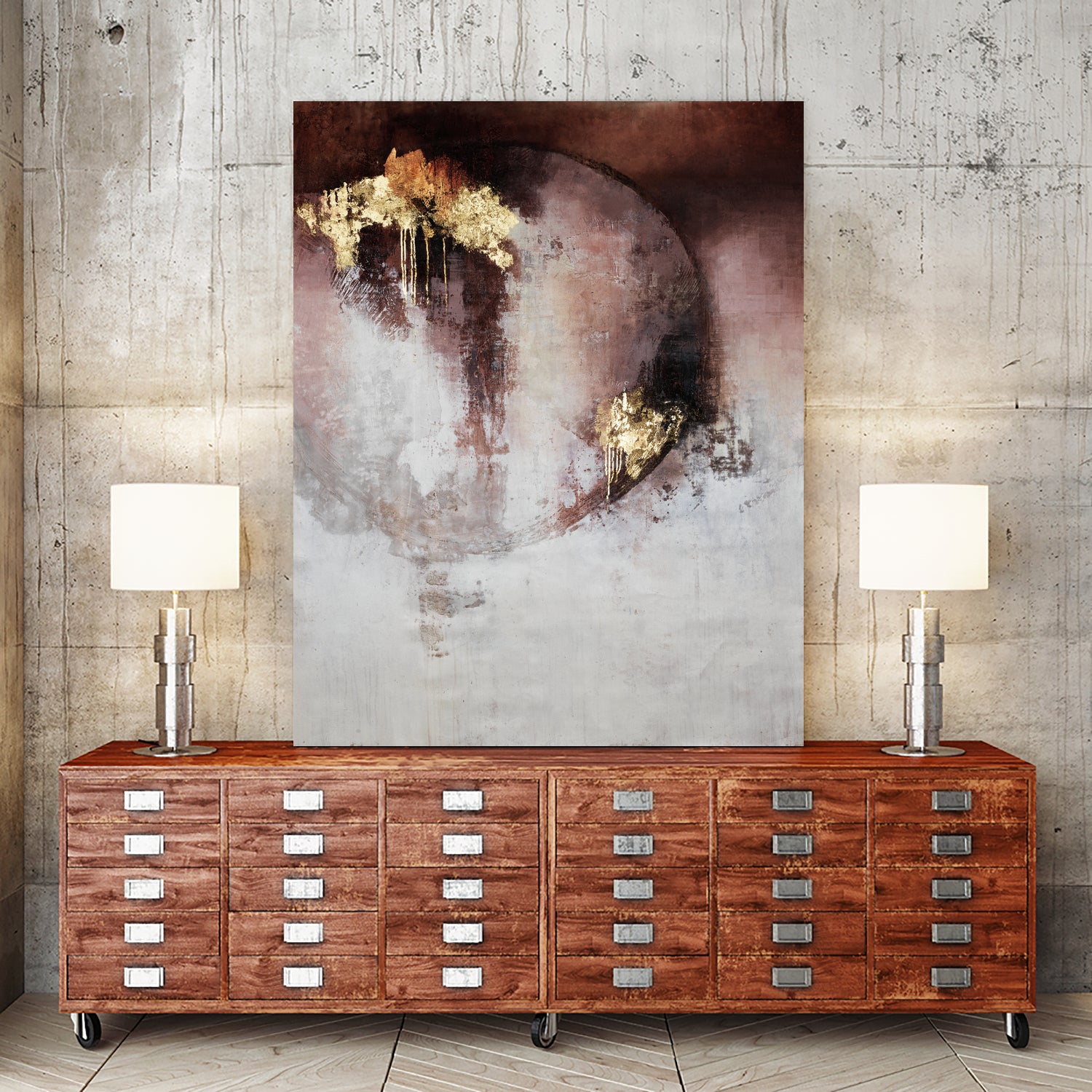 Vintage Wines II by Daleno Art on GIANT ART - abstract