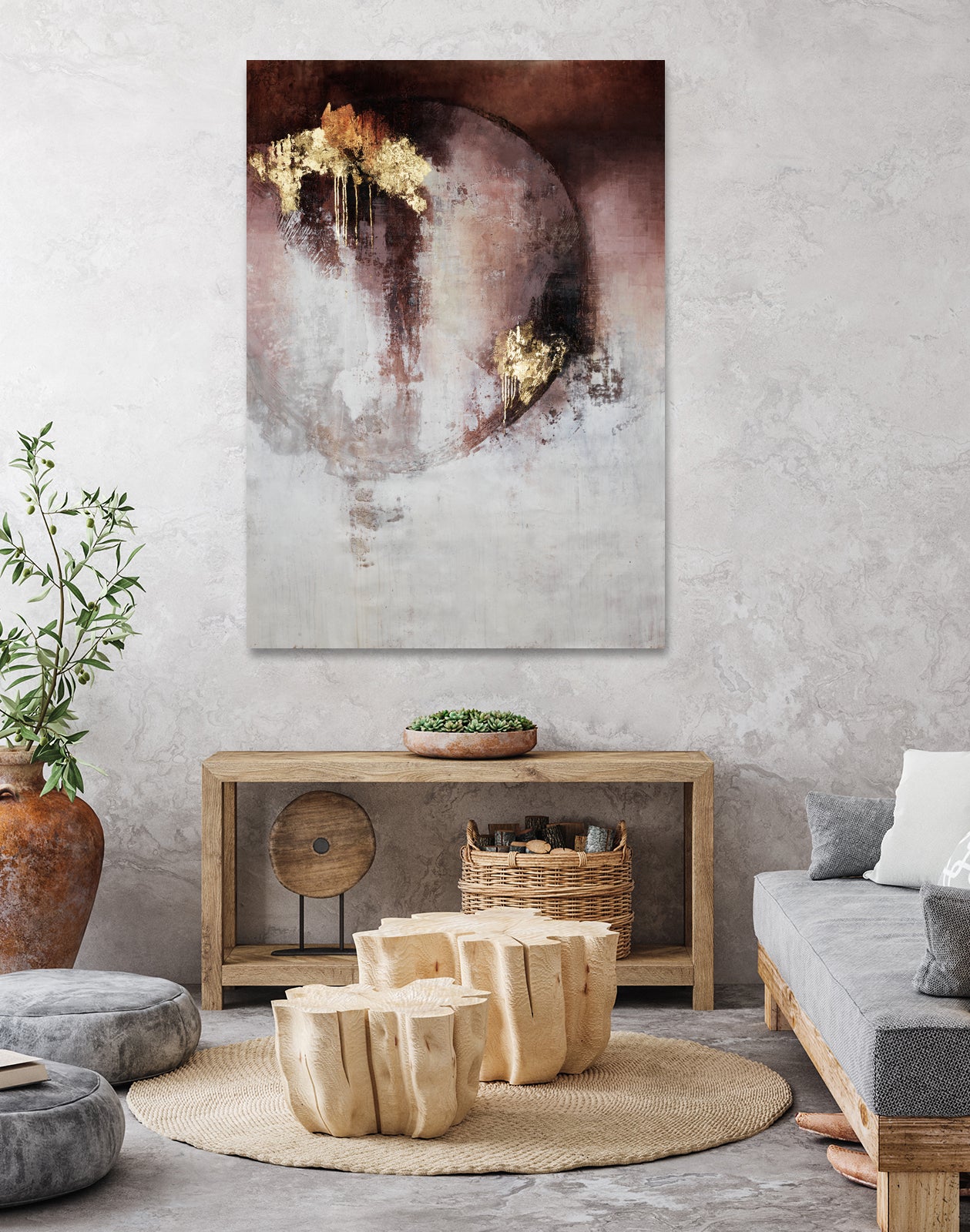 Vintage Wines II by Daleno Art on GIANT ART - abstract