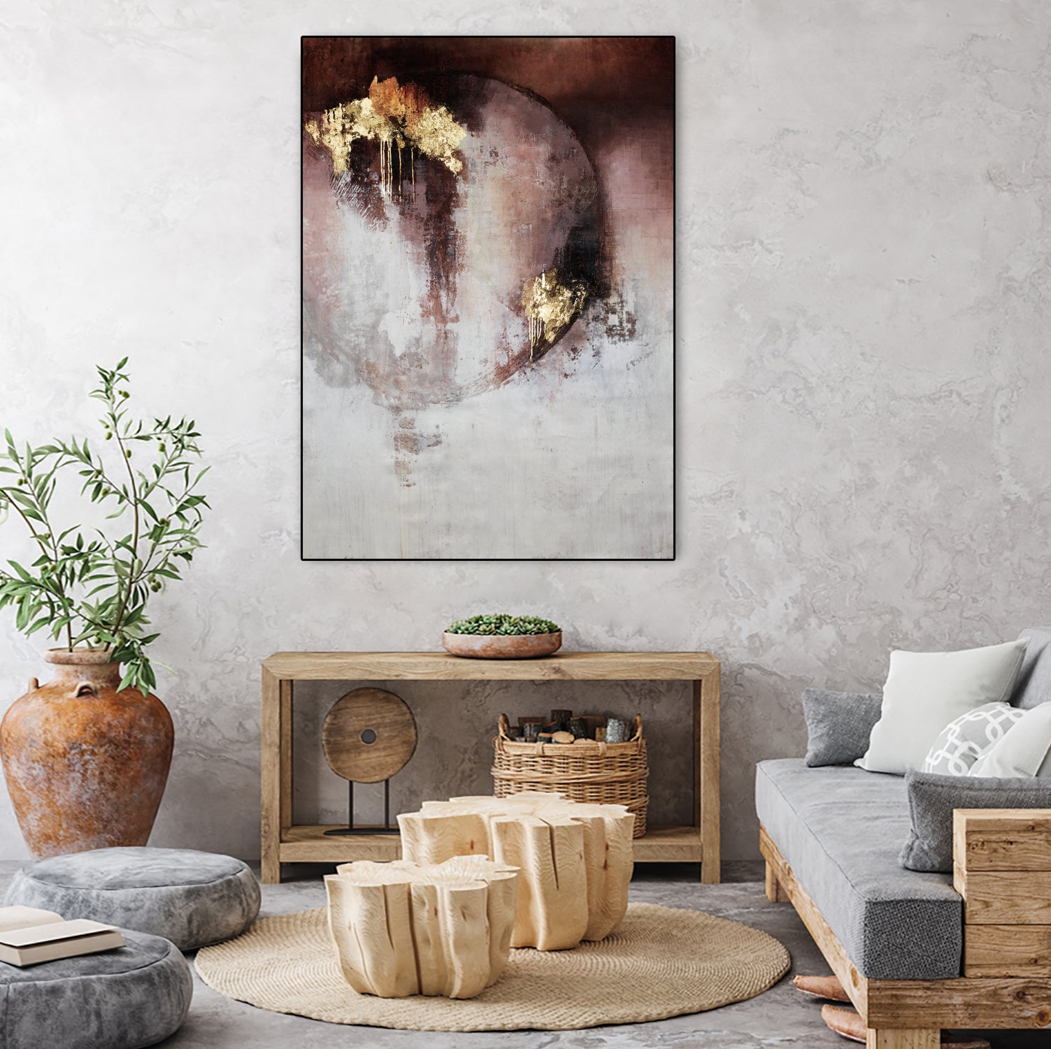 Vintage Wines II by Daleno Art on GIANT ART - abstract