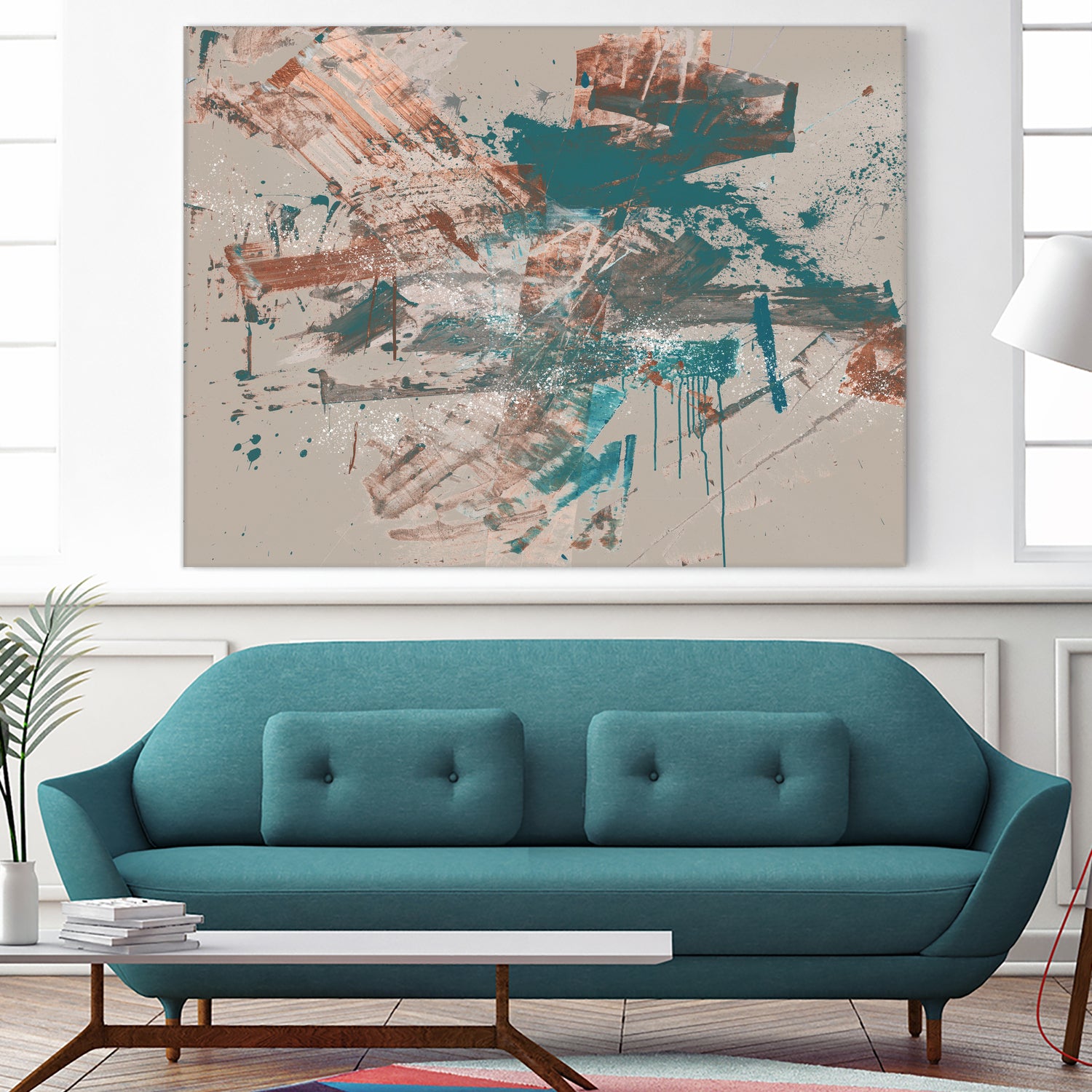 Fresh Grind II by Daleno Art on GIANT ART - multi abstract