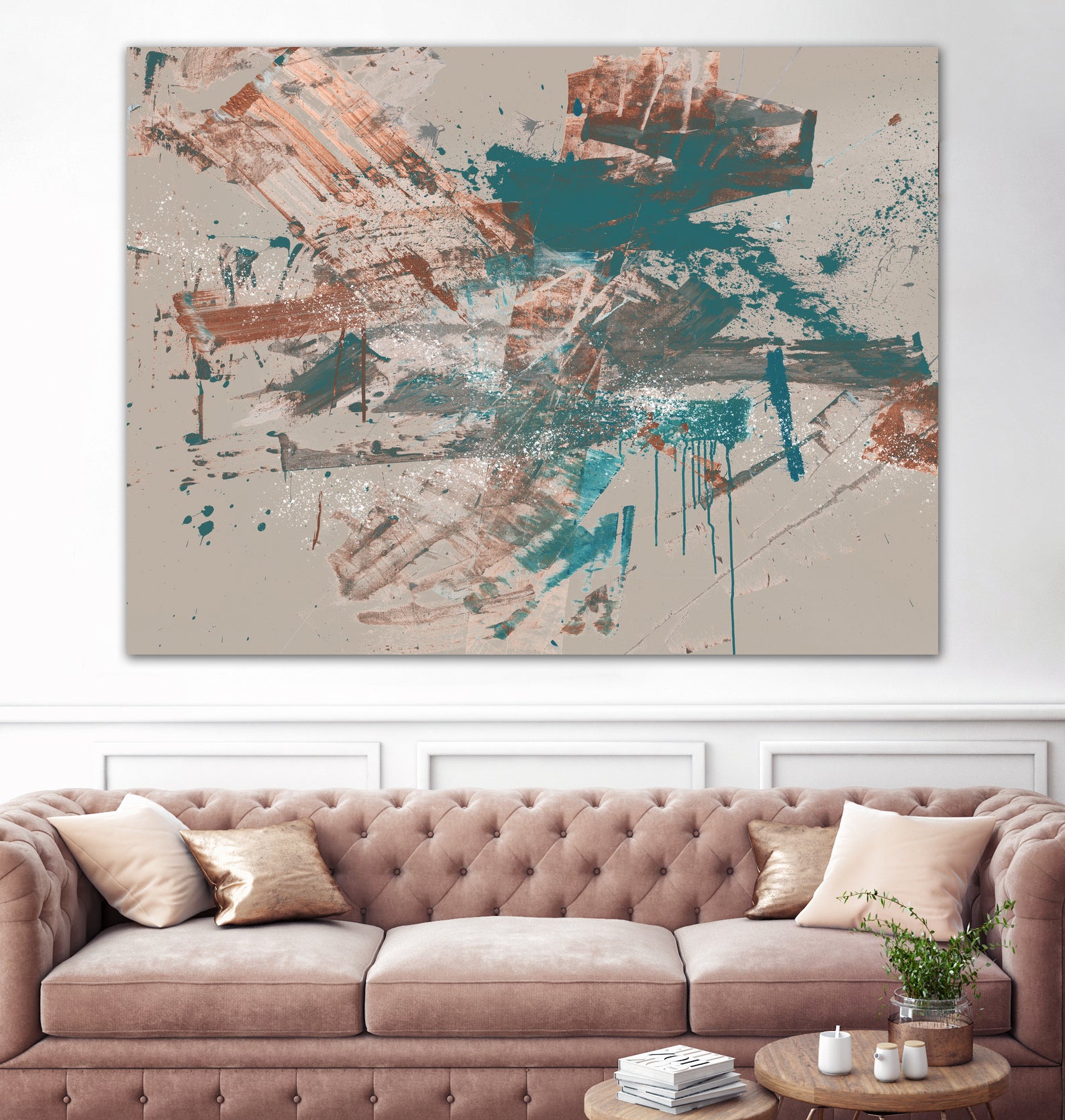 Fresh Grind II by Daleno Art on GIANT ART - multi abstract