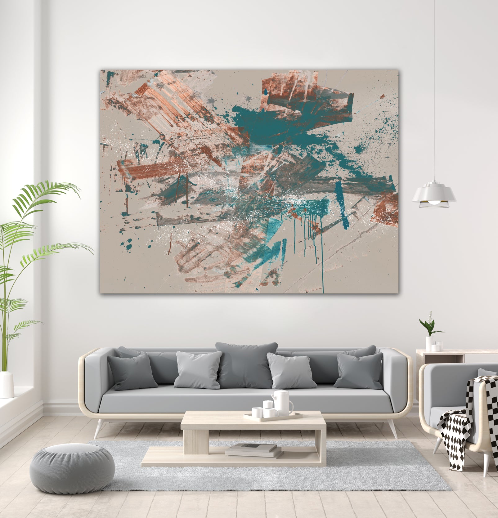 Fresh Grind II by Daleno Art on GIANT ART - multi abstract