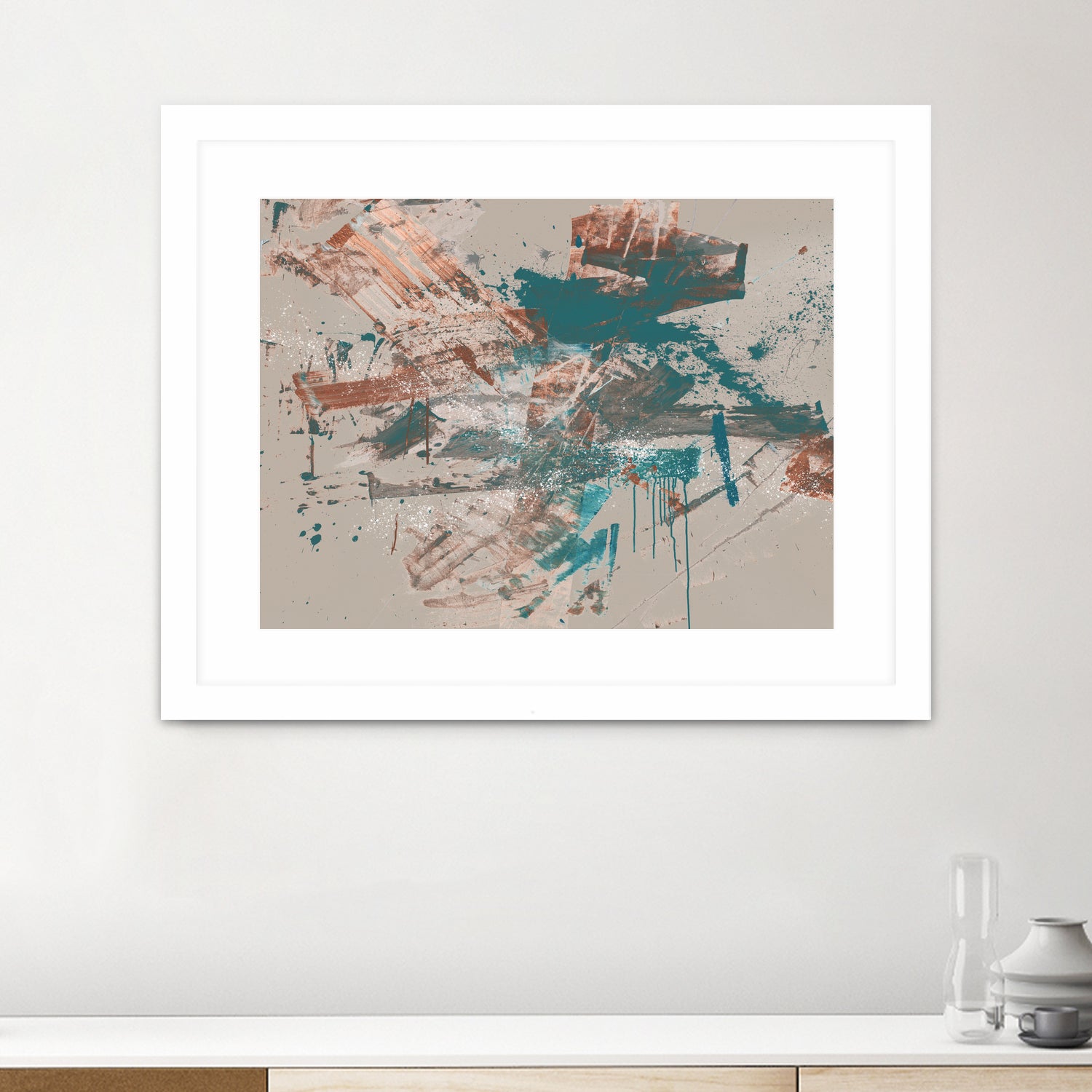 Fresh Grind II by Daleno Art on GIANT ART - multi abstract