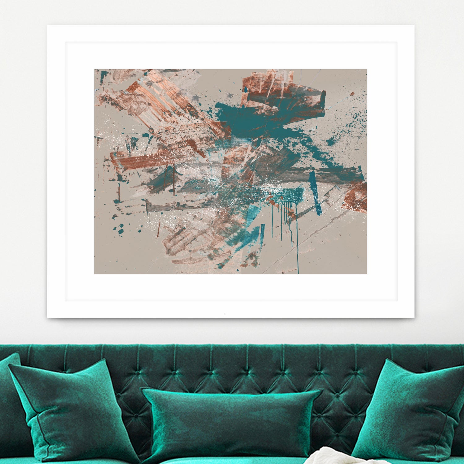 Fresh Grind II by Daleno Art on GIANT ART - multi abstract