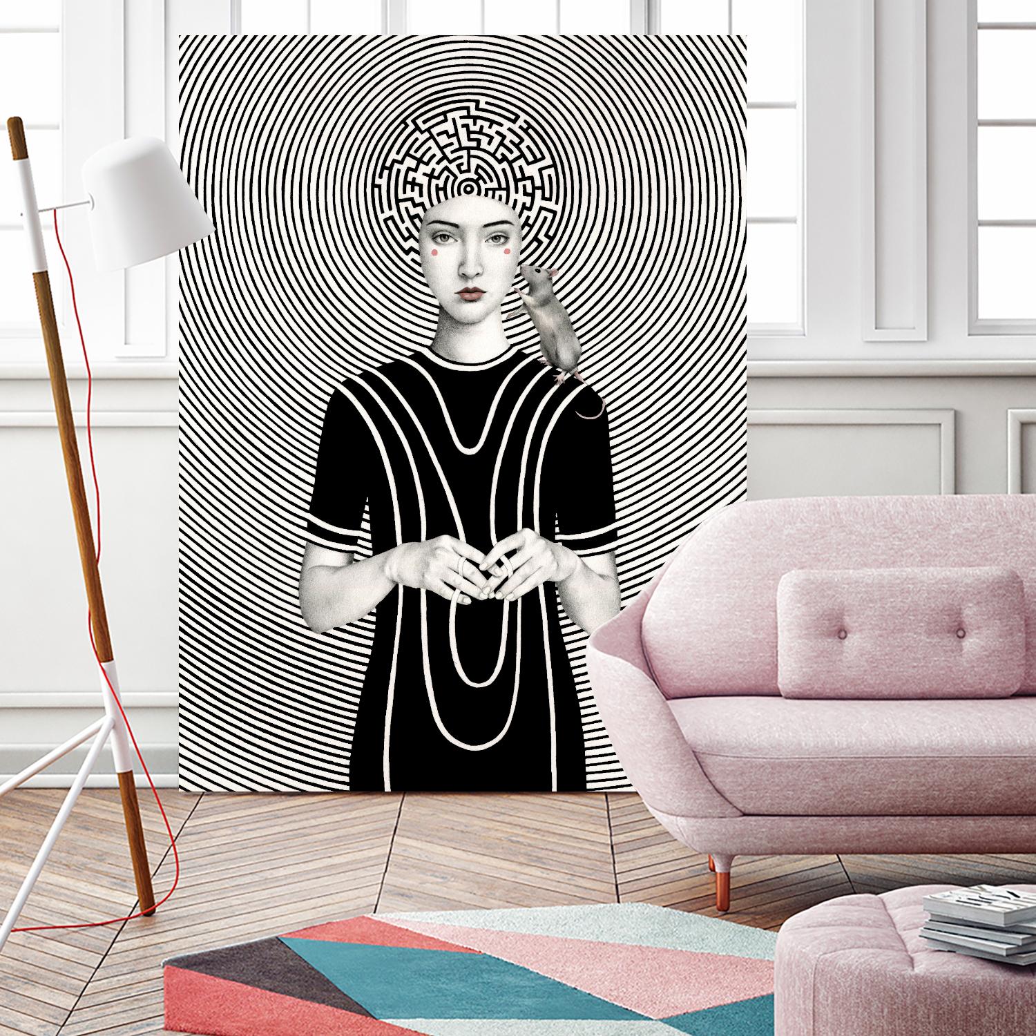 Mara by Sofia Bonati on GIANT ART - white men and women