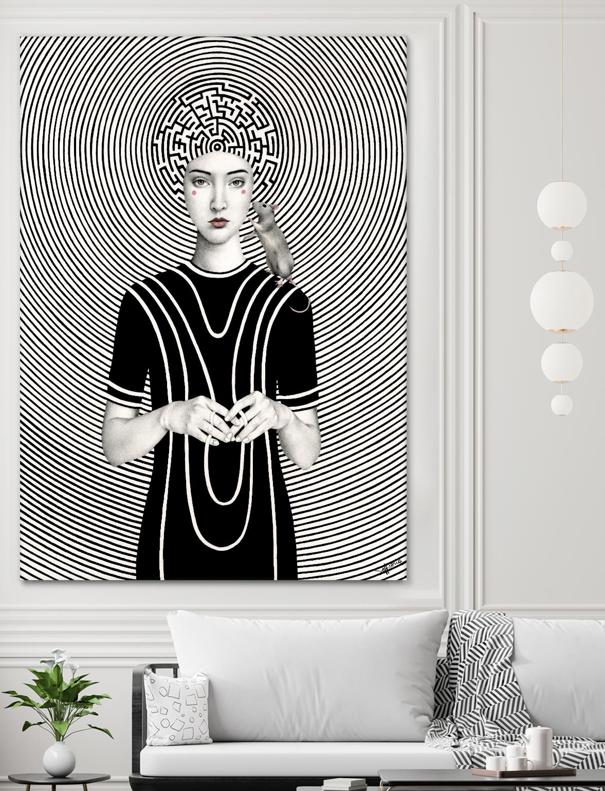 Mara by Sofia Bonati on GIANT ART - white men and women