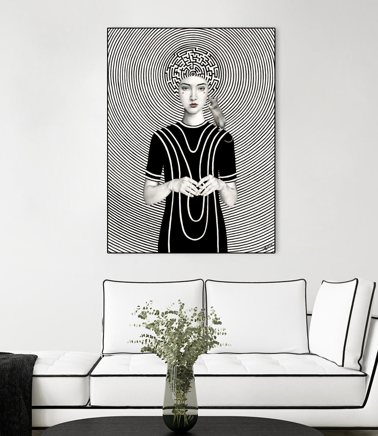 Mara by Sofia Bonati on GIANT ART - white men and women