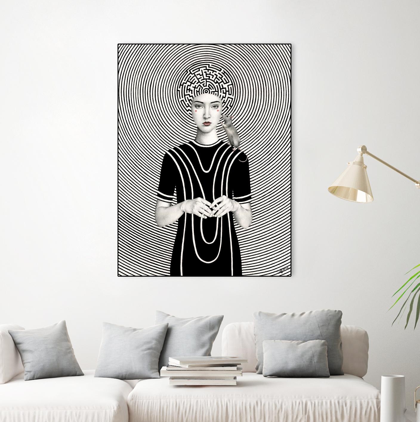 Mara by Sofia Bonati on GIANT ART - white men and women