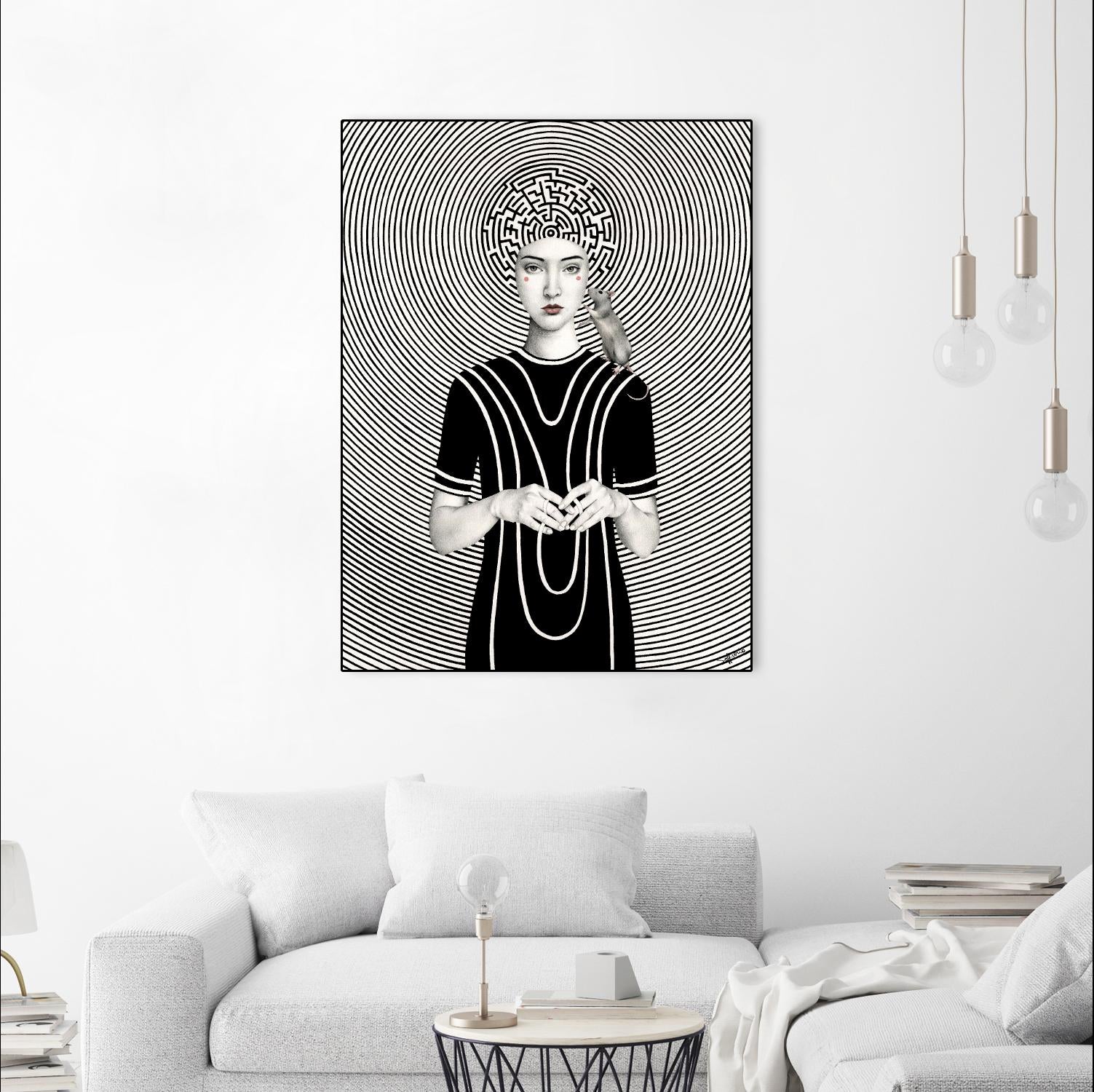 Mara by Sofia Bonati on GIANT ART - white men and women