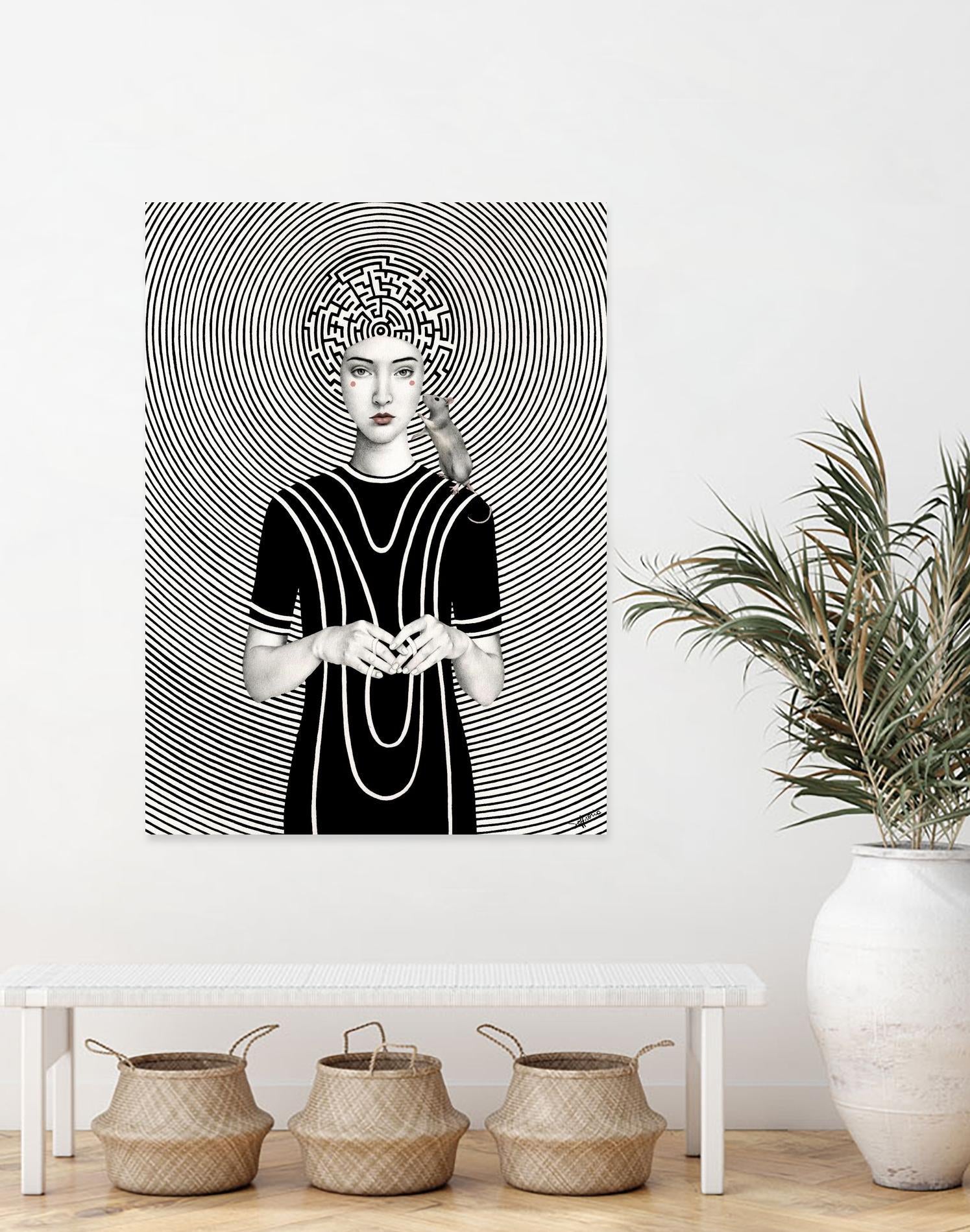 Mara by Sofia Bonati on GIANT ART - white men and women