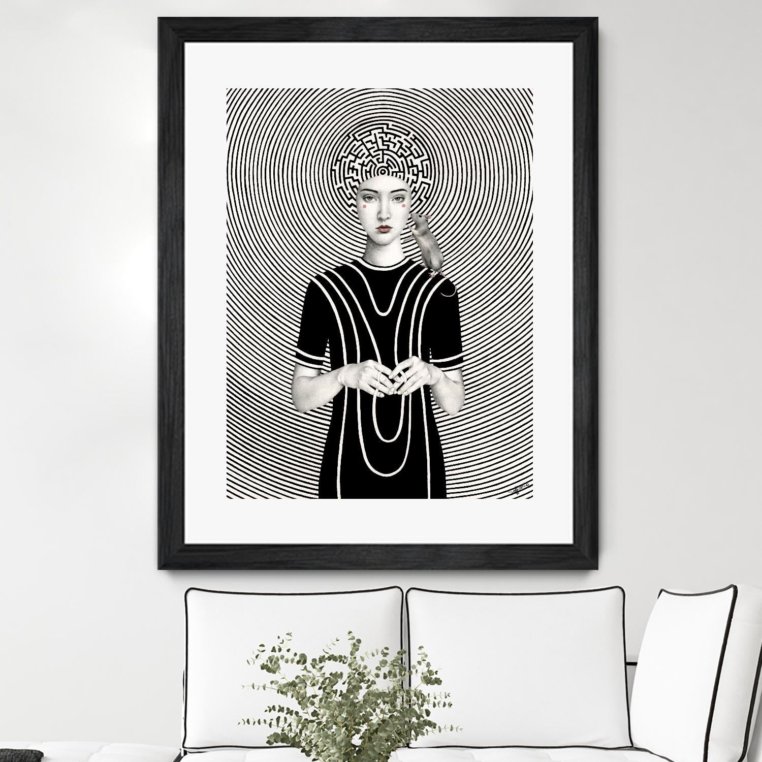 Mara by Sofia Bonati on GIANT ART - white men and women