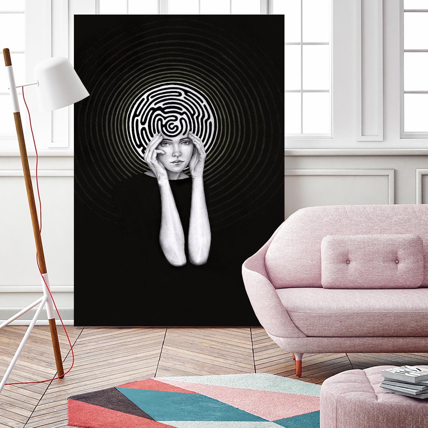 Mauna by Sofia Bonati on GIANT ART - white men and women