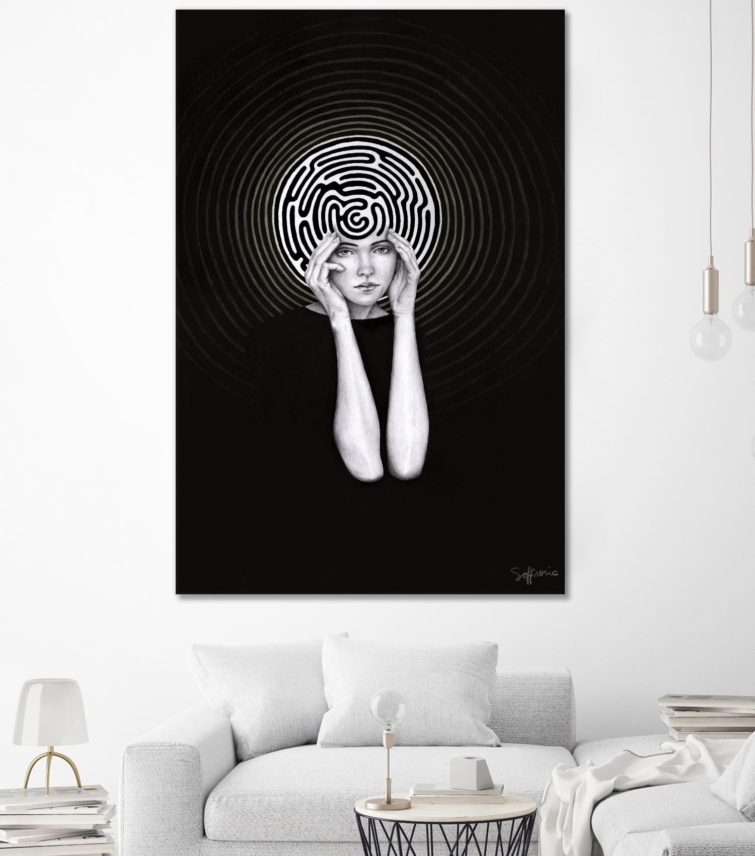 Mauna by Sofia Bonati on GIANT ART - white men and women