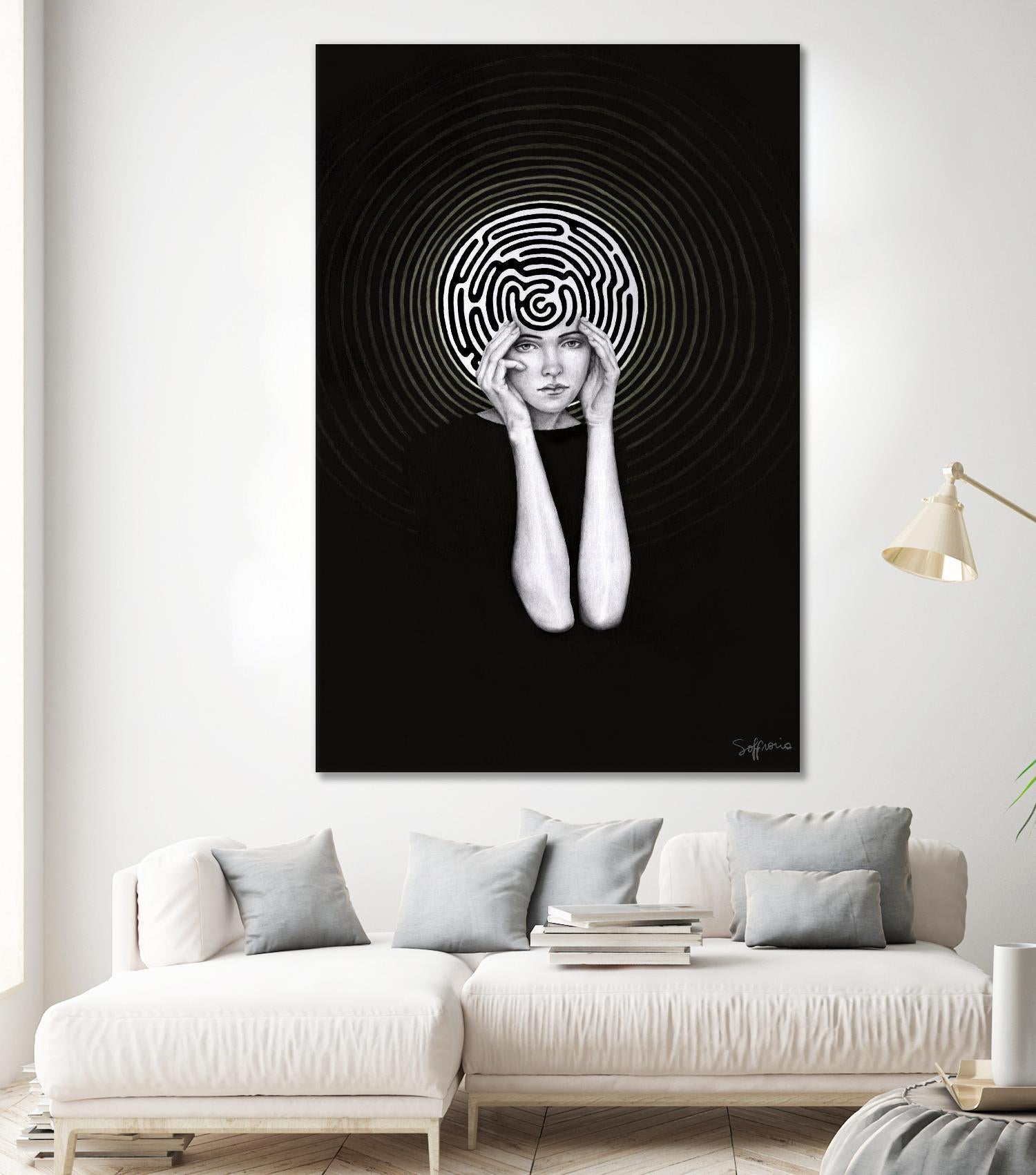 Mauna by Sofia Bonati on GIANT ART - white men and women