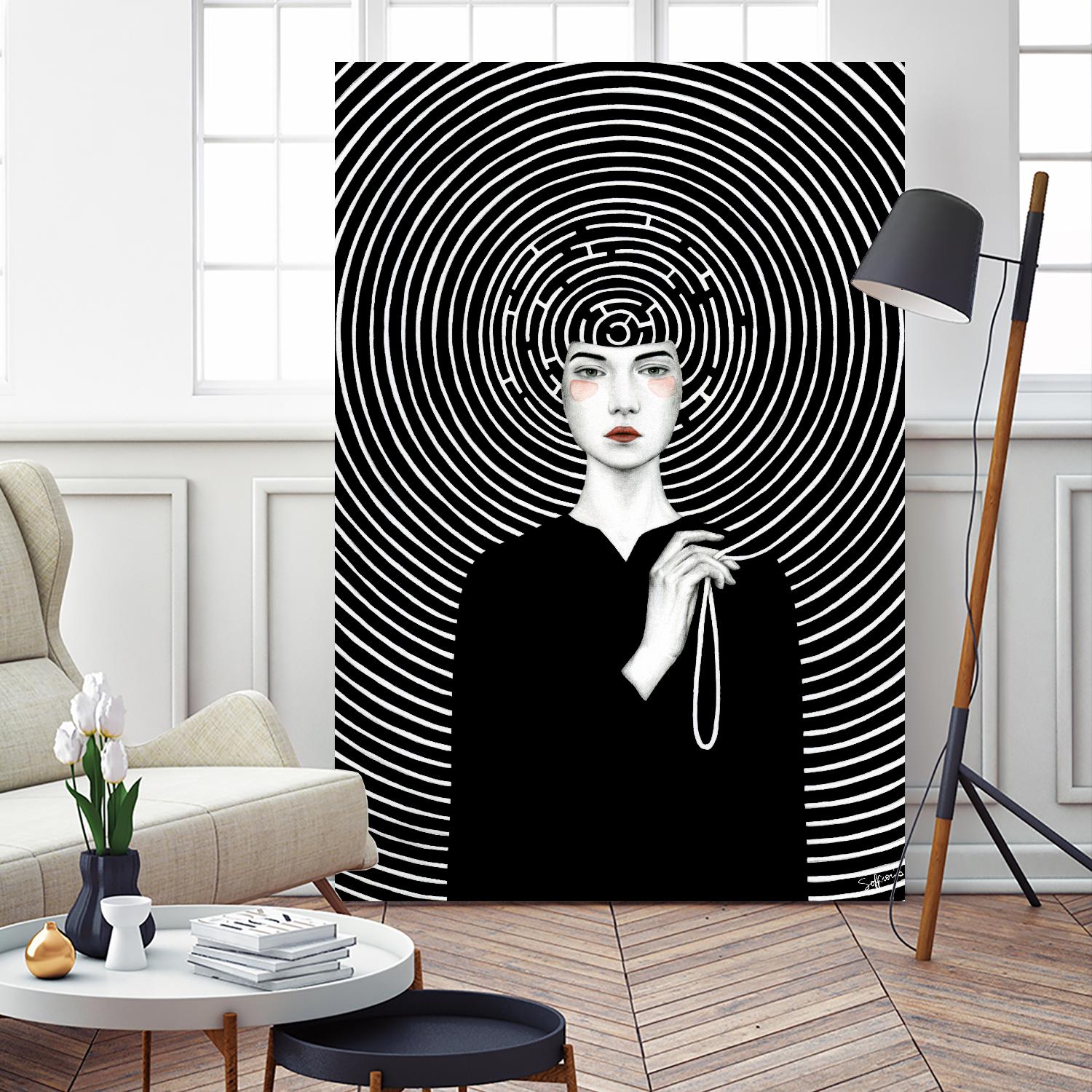 Euxodia by Sofia Bonati on GIANT ART - white men and women