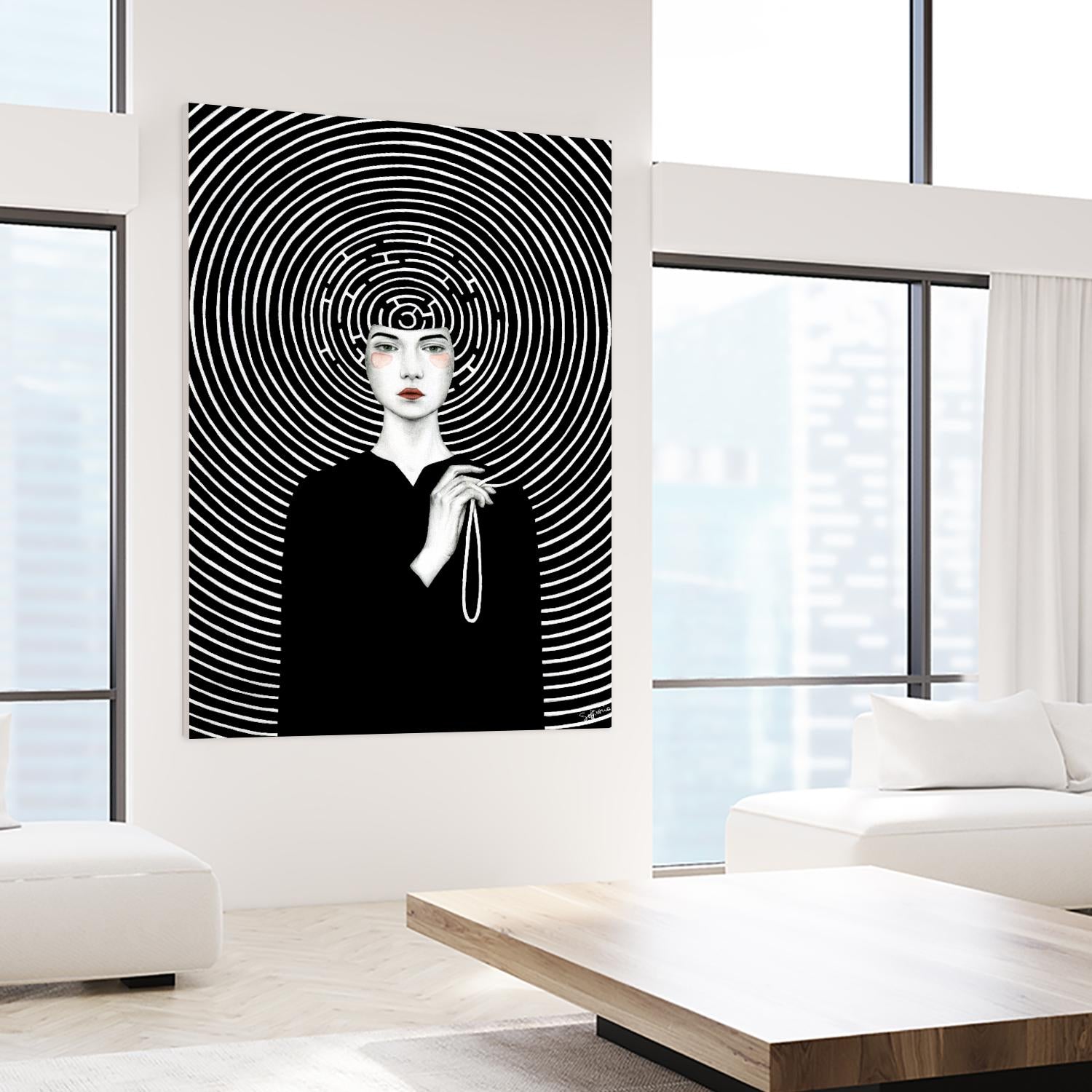 Euxodia by Sofia Bonati on GIANT ART - white men and women