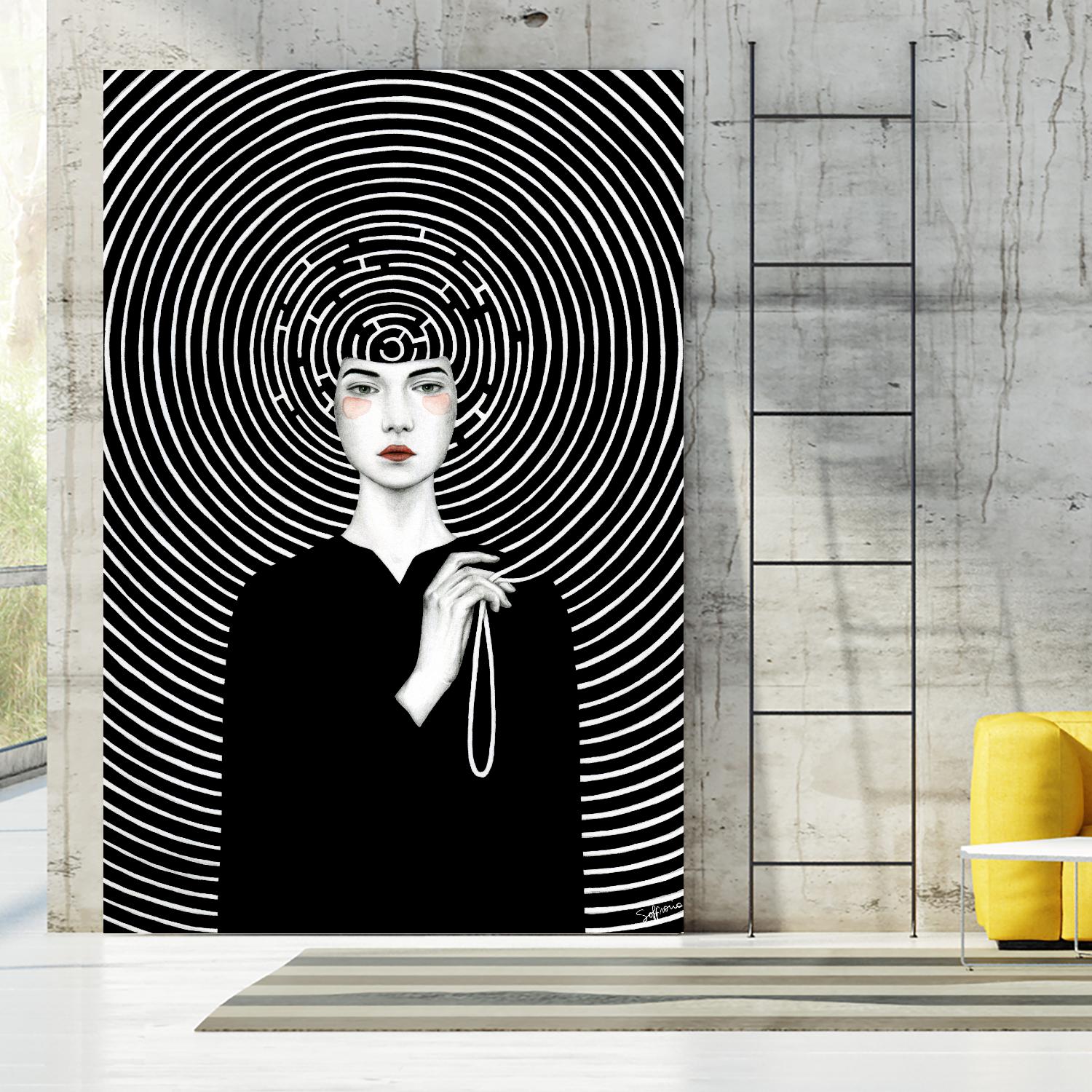 Euxodia by Sofia Bonati on GIANT ART - white men and women