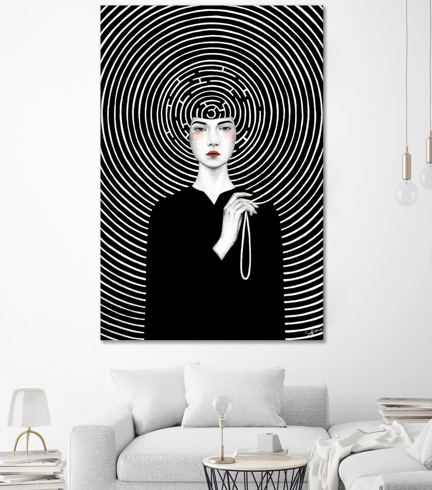 Euxodia by Sofia Bonati on GIANT ART - white men and women