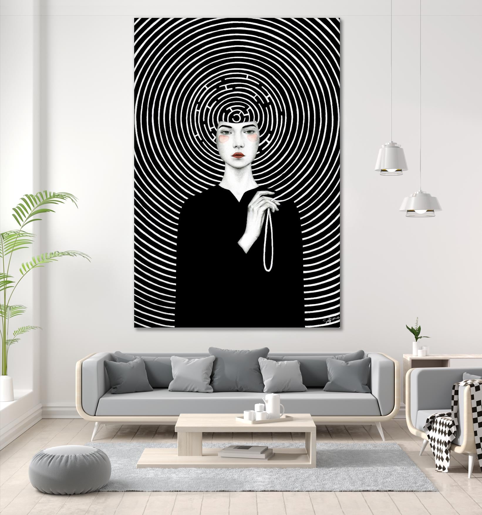 Euxodia by Sofia Bonati on GIANT ART - white men and women