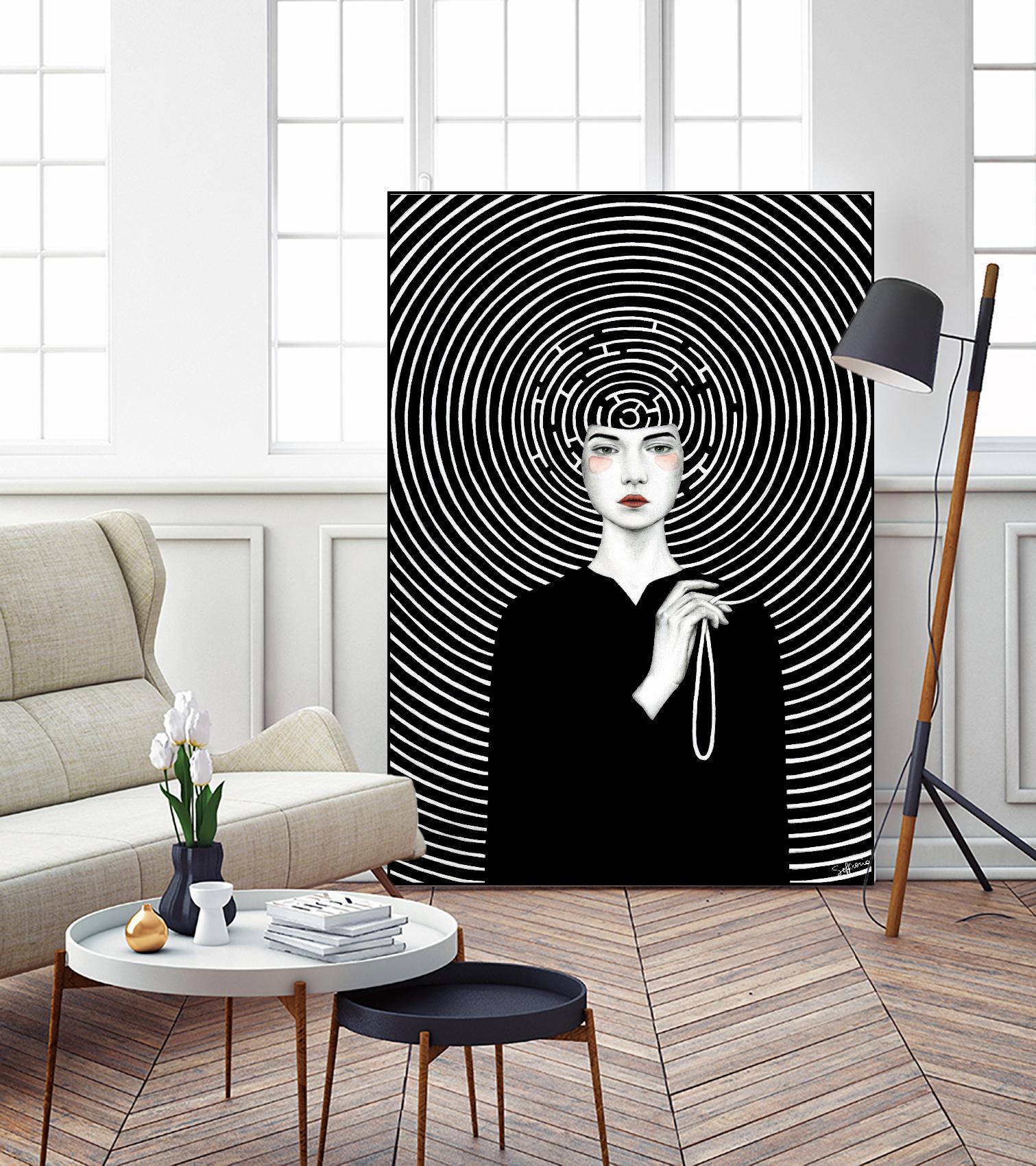 Euxodia by Sofia Bonati on GIANT ART - white men and women