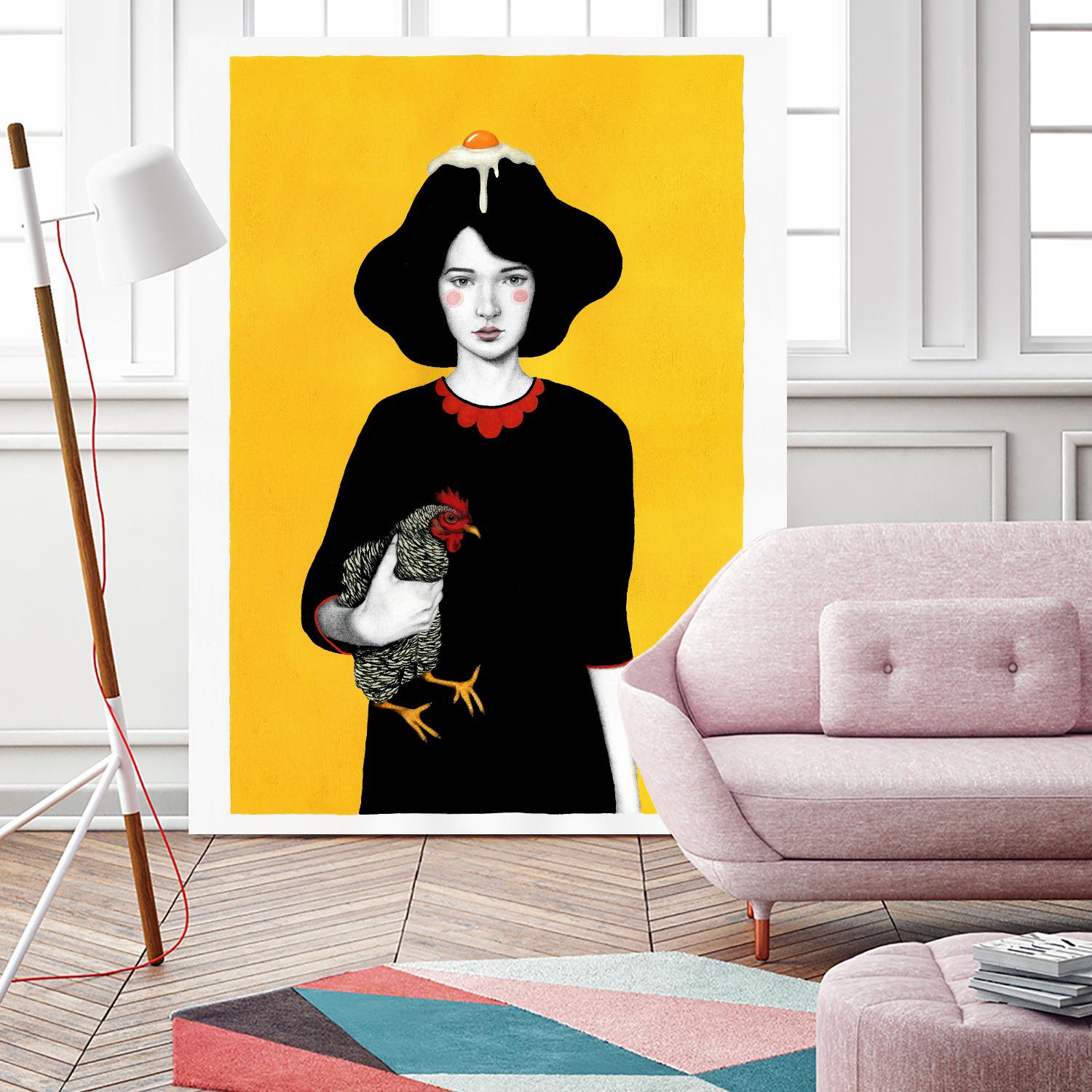 Maya by Sofia Bonati on GIANT ART - black men and women