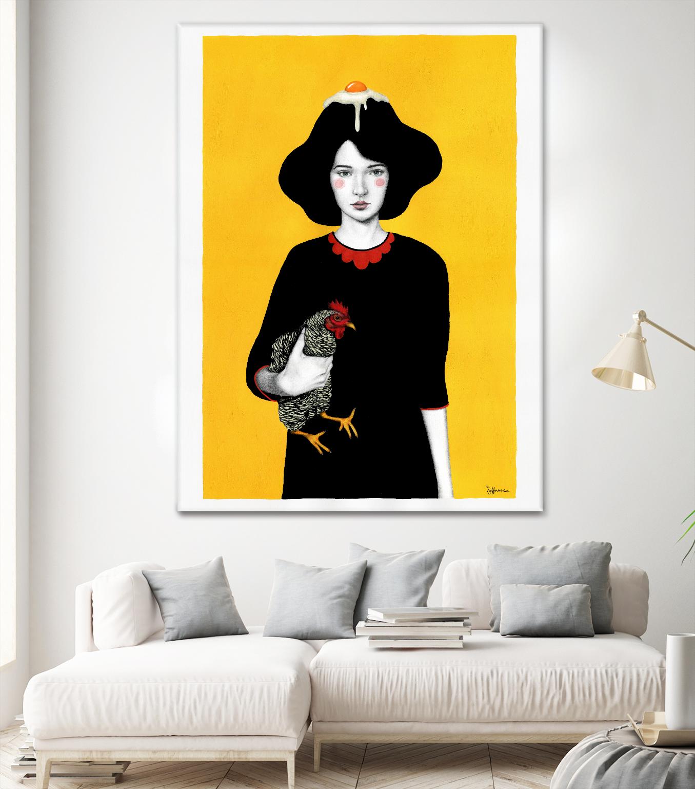 Maya by Sofia Bonati on GIANT ART - black men and women