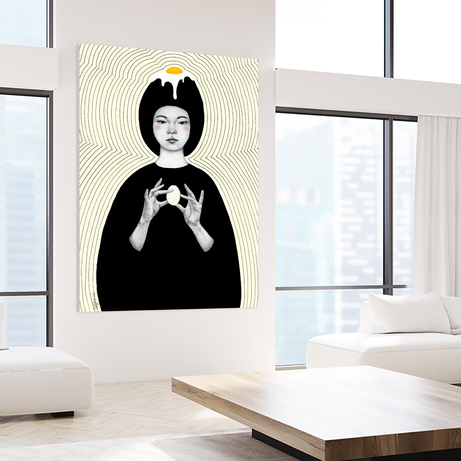 Ora by Sofia Bonati on GIANT ART - white men and women