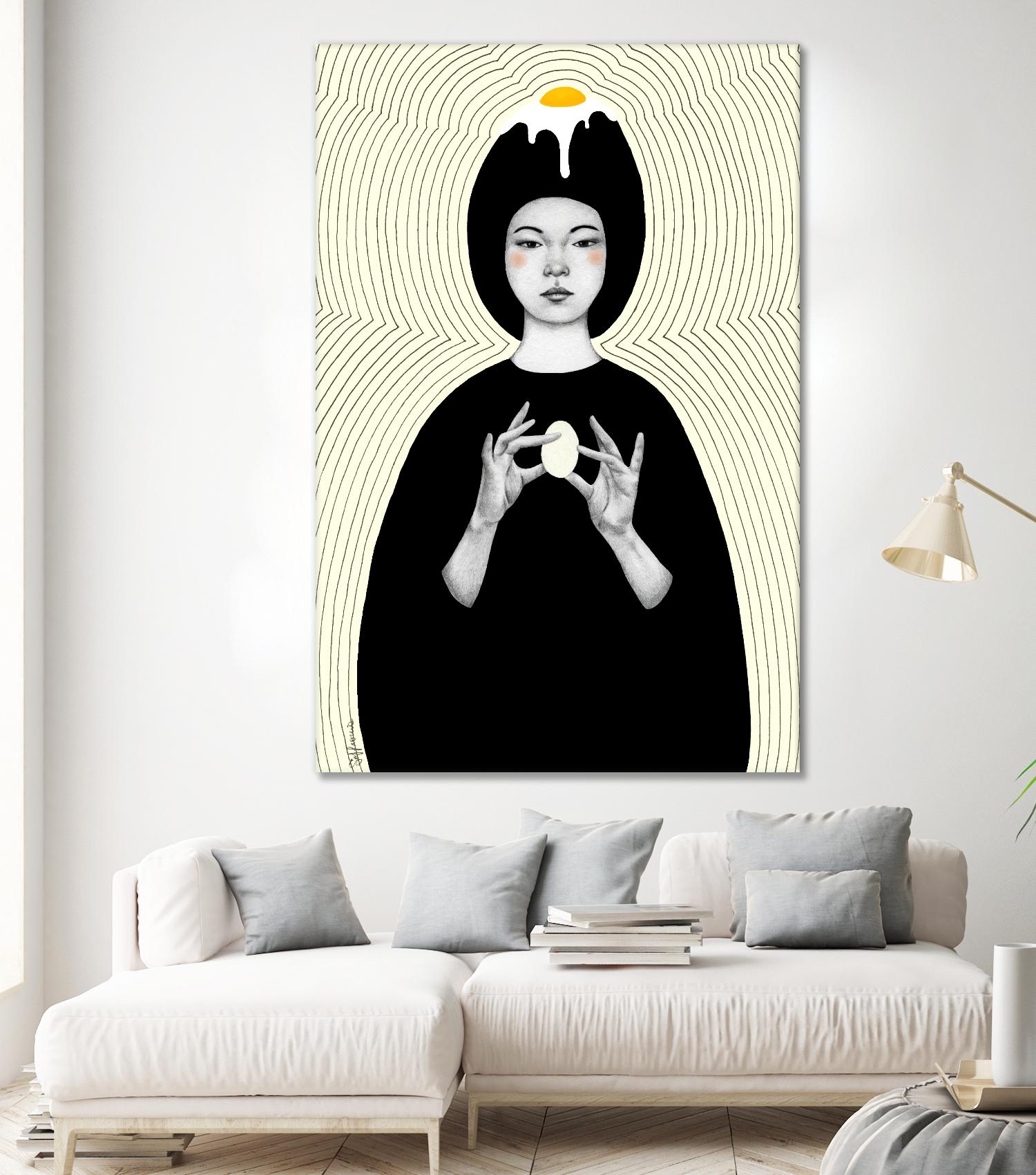 Ora by Sofia Bonati on GIANT ART - white men and women