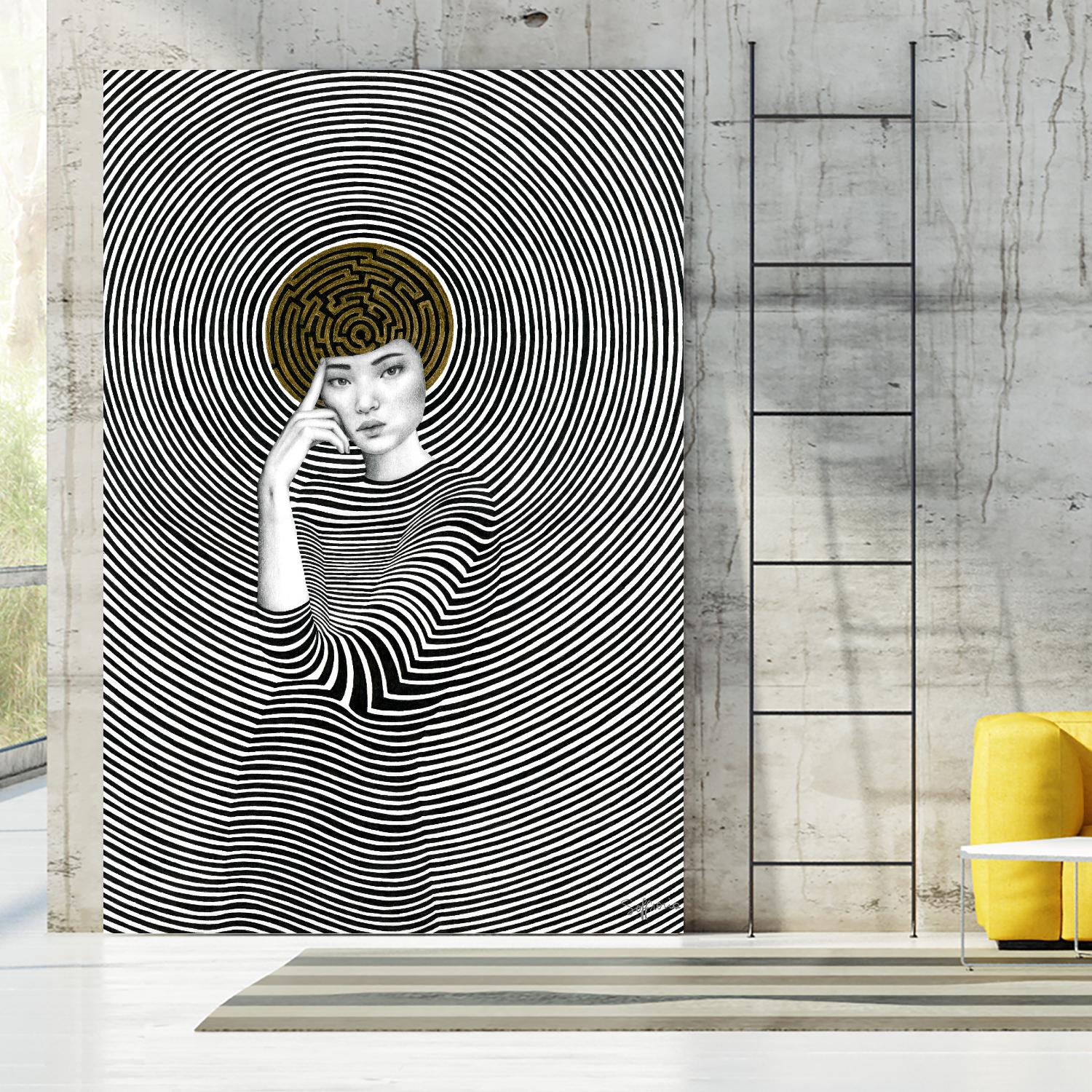 Ottavia by Sofia Bonati on GIANT ART - black men and women