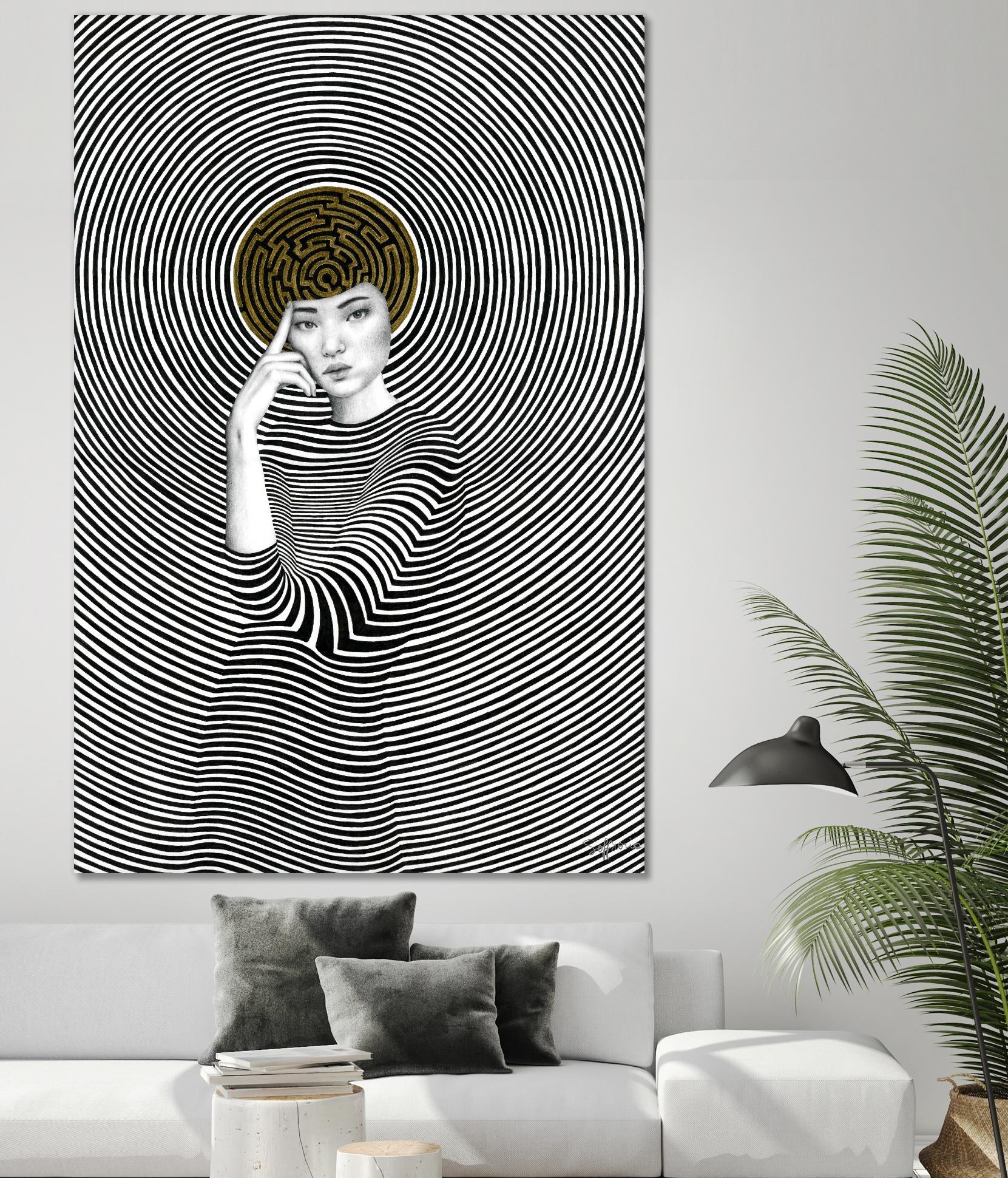 Ottavia by Sofia Bonati on GIANT ART - black men and women