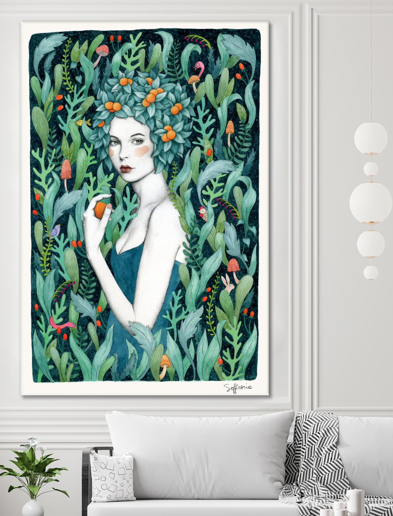 Selva by Sofia Bonati on GIANT ART - white men and women