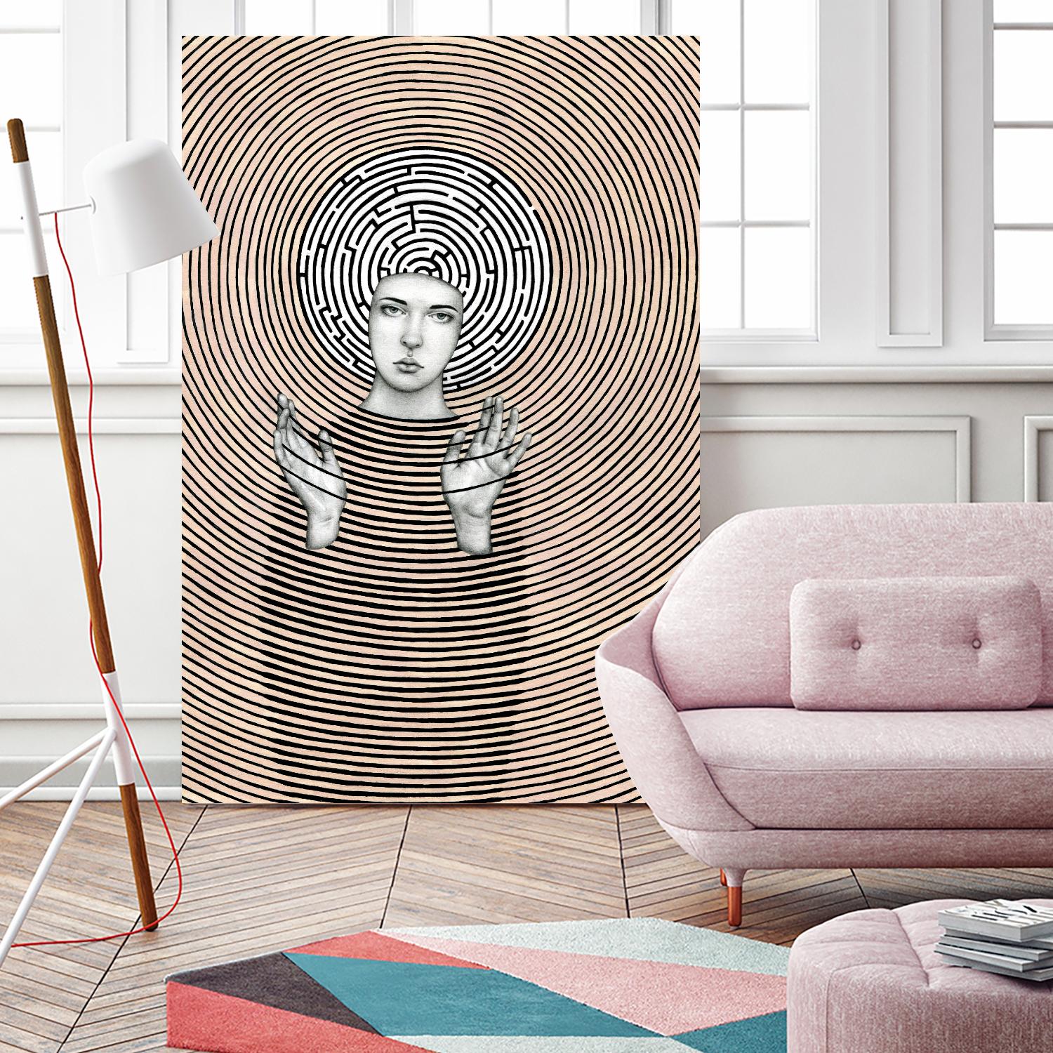 Vanda by Sofia Bonati on GIANT ART - black men and women