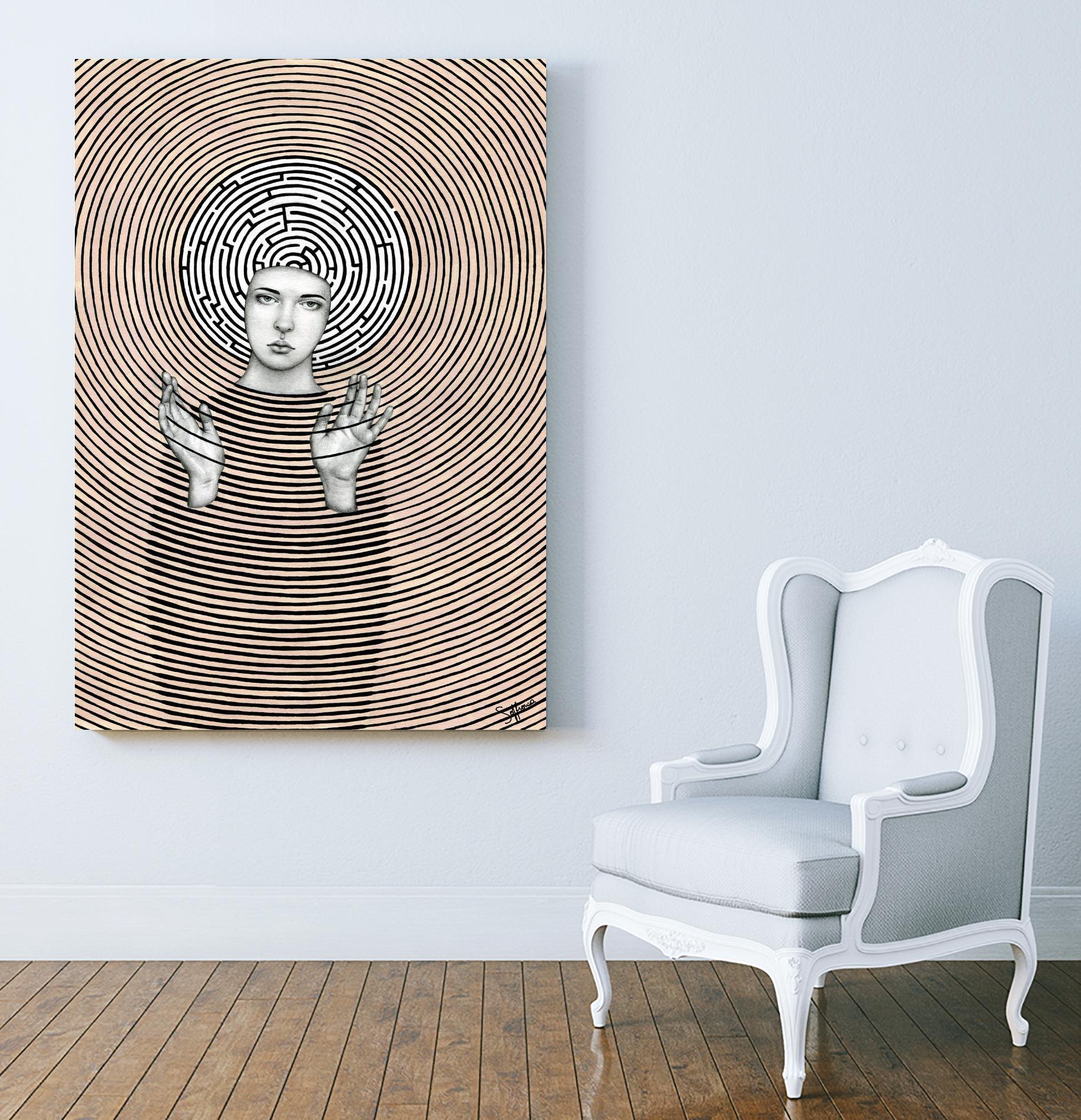 Vanda by Sofia Bonati on GIANT ART - black men and women