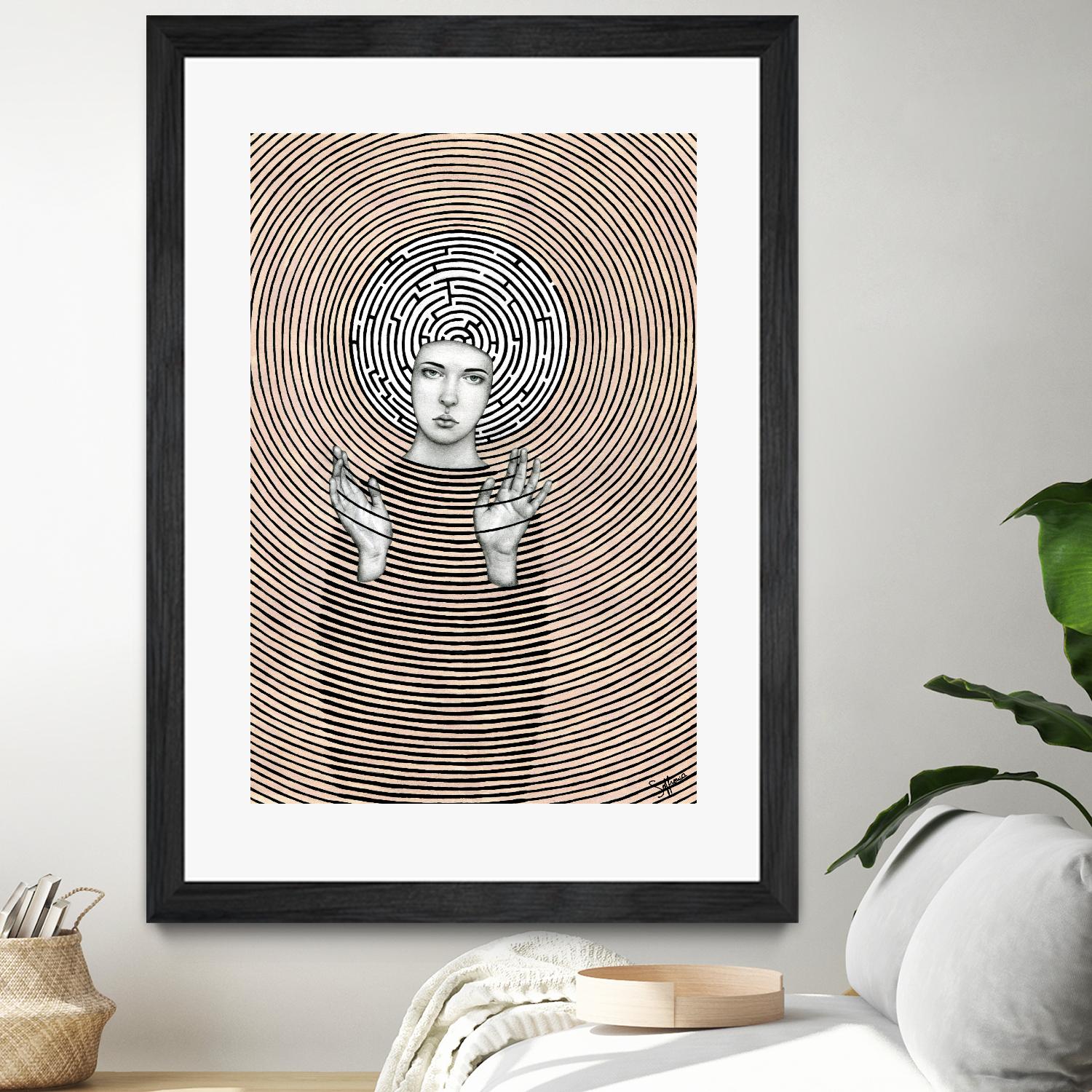 Vanda by Sofia Bonati on GIANT ART - black men and women