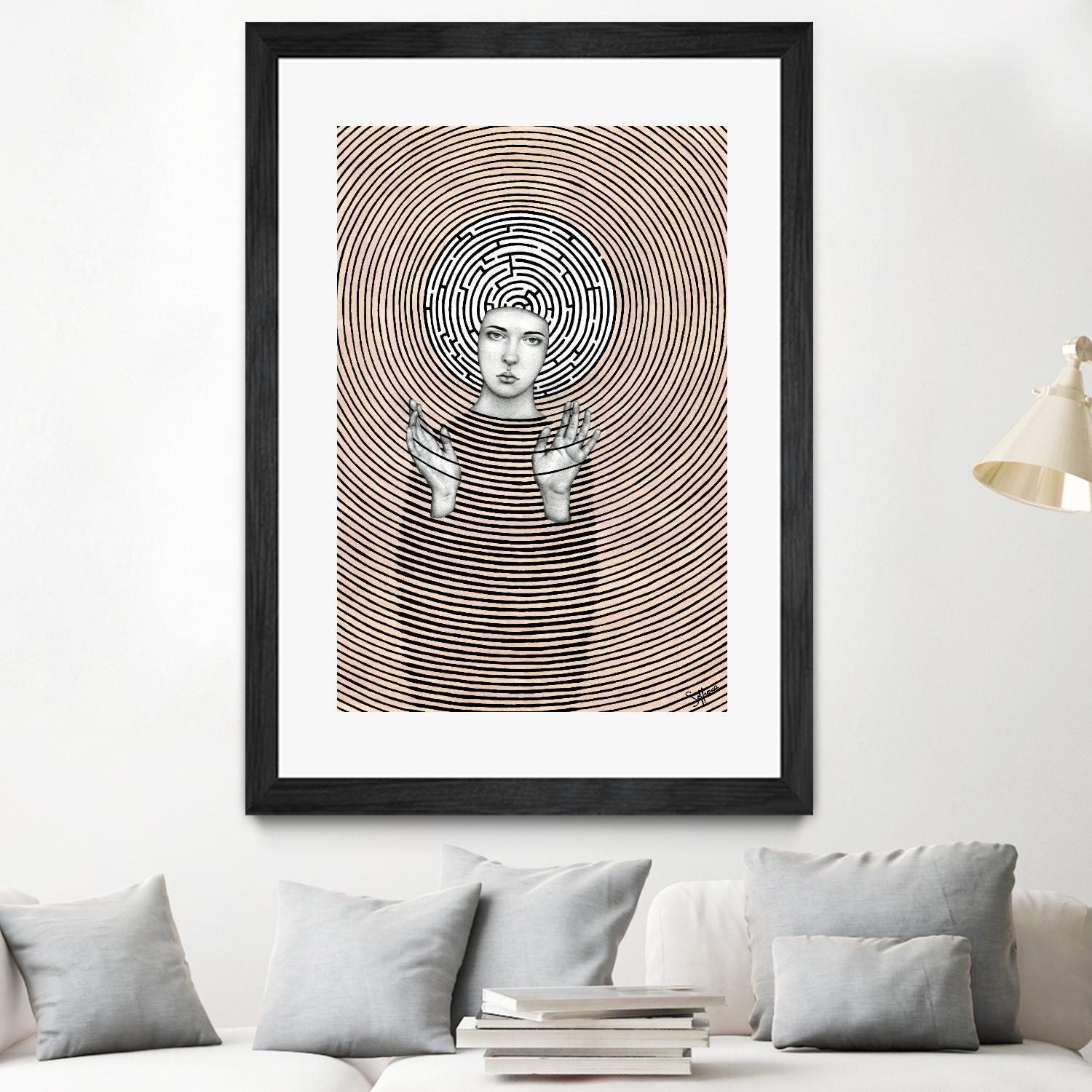 Vanda by Sofia Bonati on GIANT ART - black men and women