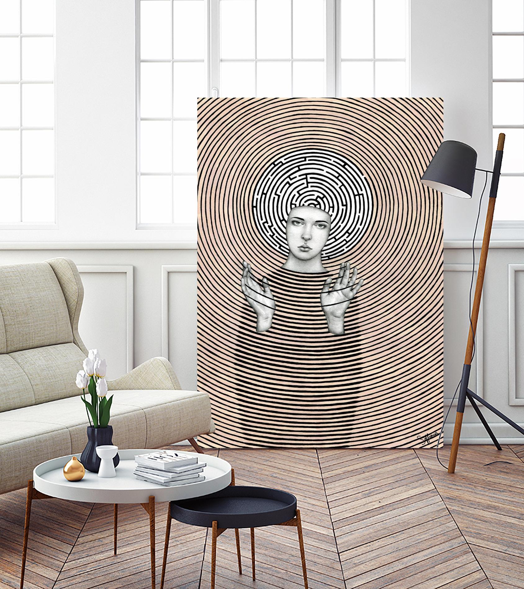 Vanda by Sofia Bonati on GIANT ART - black men and women