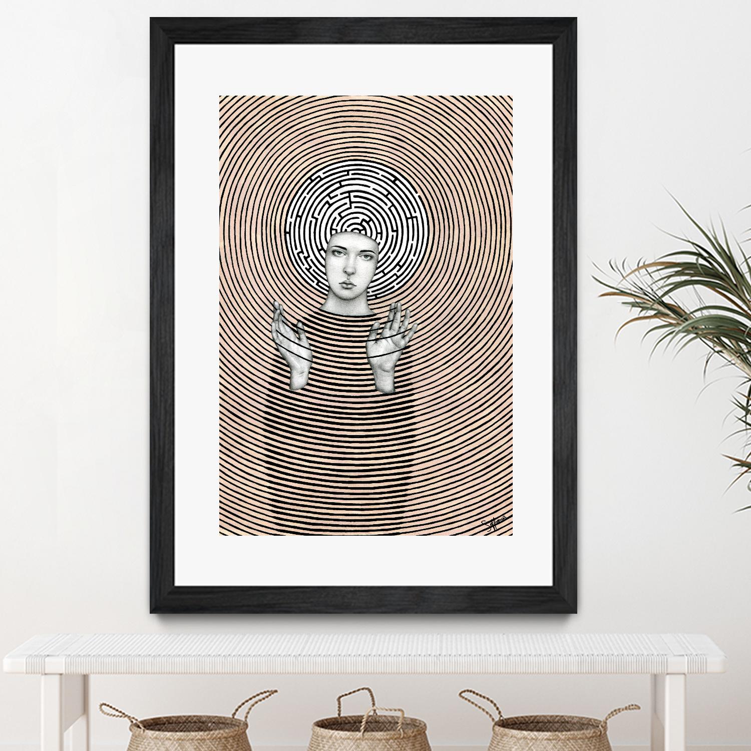 Vanda by Sofia Bonati on GIANT ART - black men and women