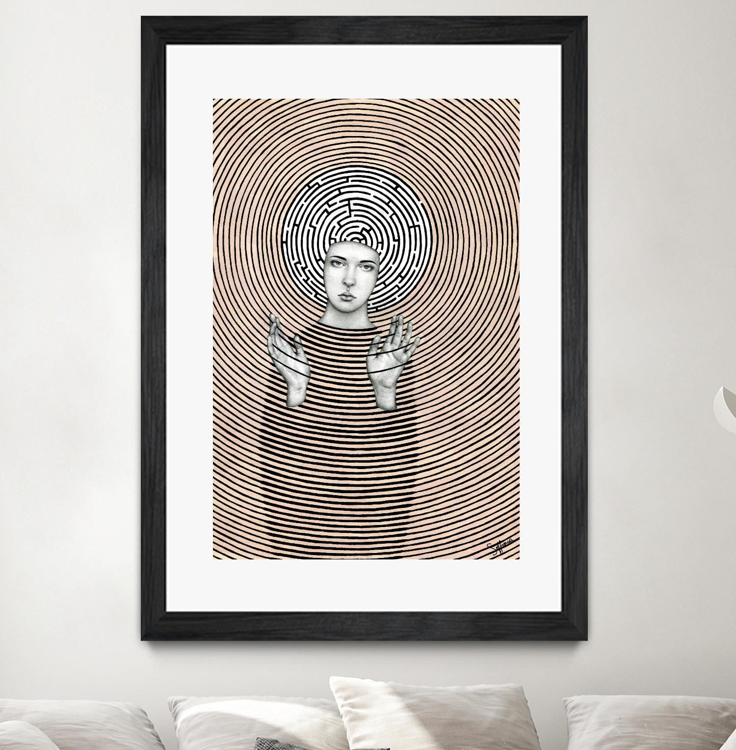 Vanda by Sofia Bonati on GIANT ART - black men and women