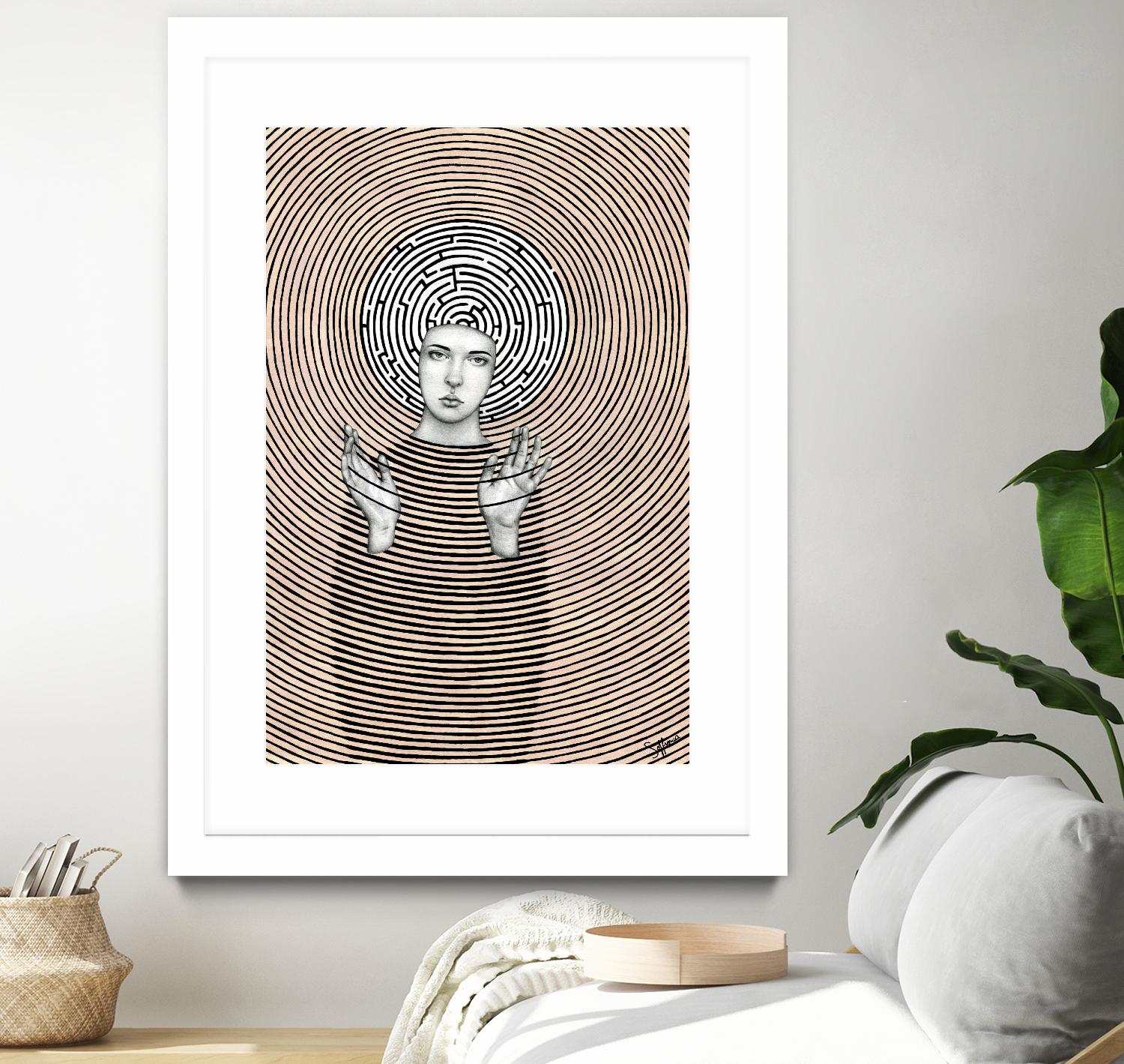 Vanda by Sofia Bonati on GIANT ART - black men and women