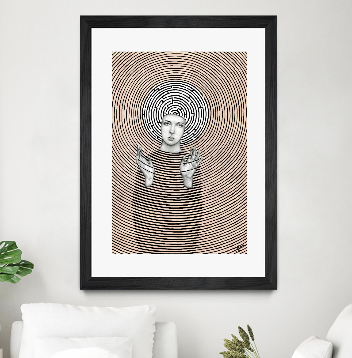 Vanda by Sofia Bonati on GIANT ART - black men and women