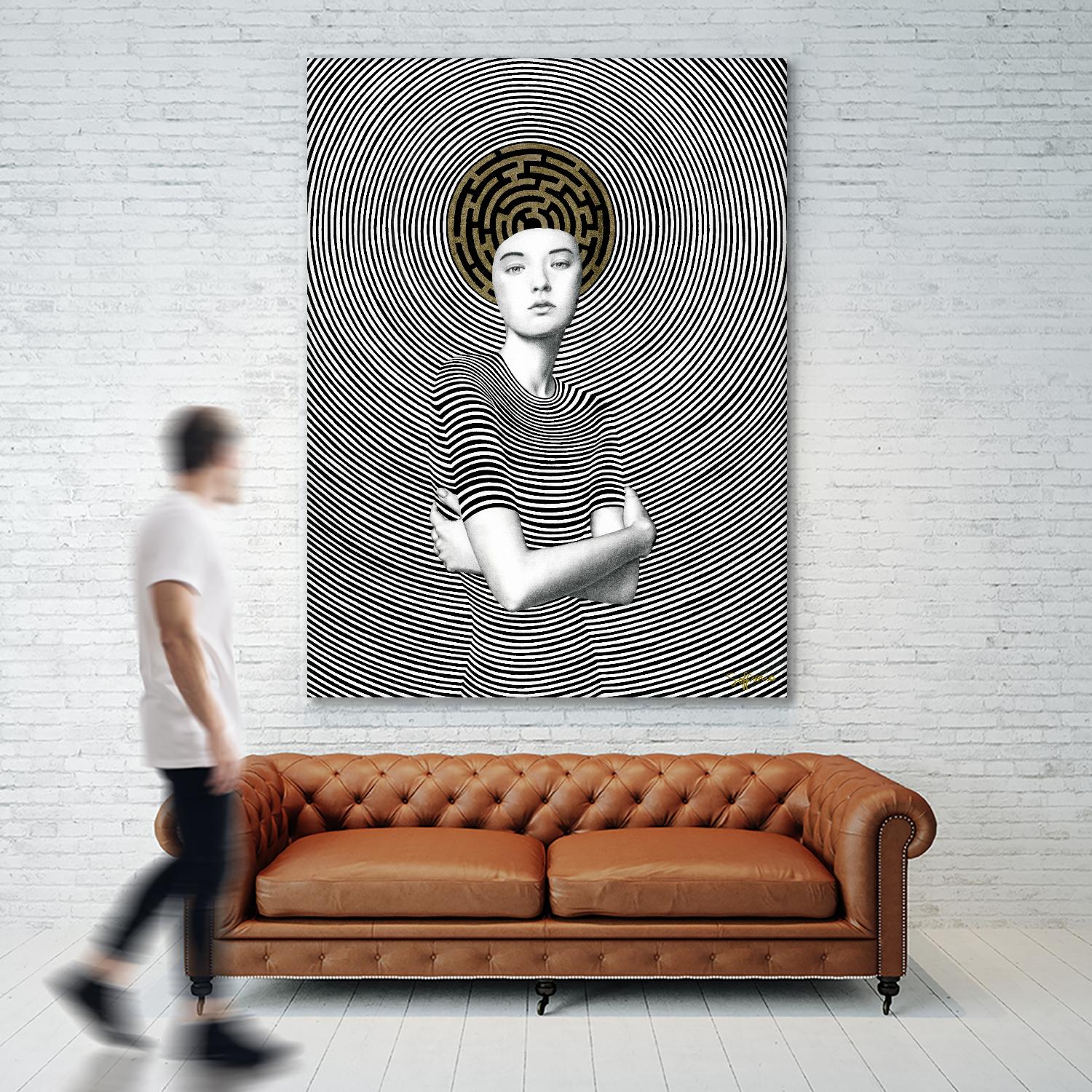 Odette by Sofia Bonati on GIANT ART - white men and women