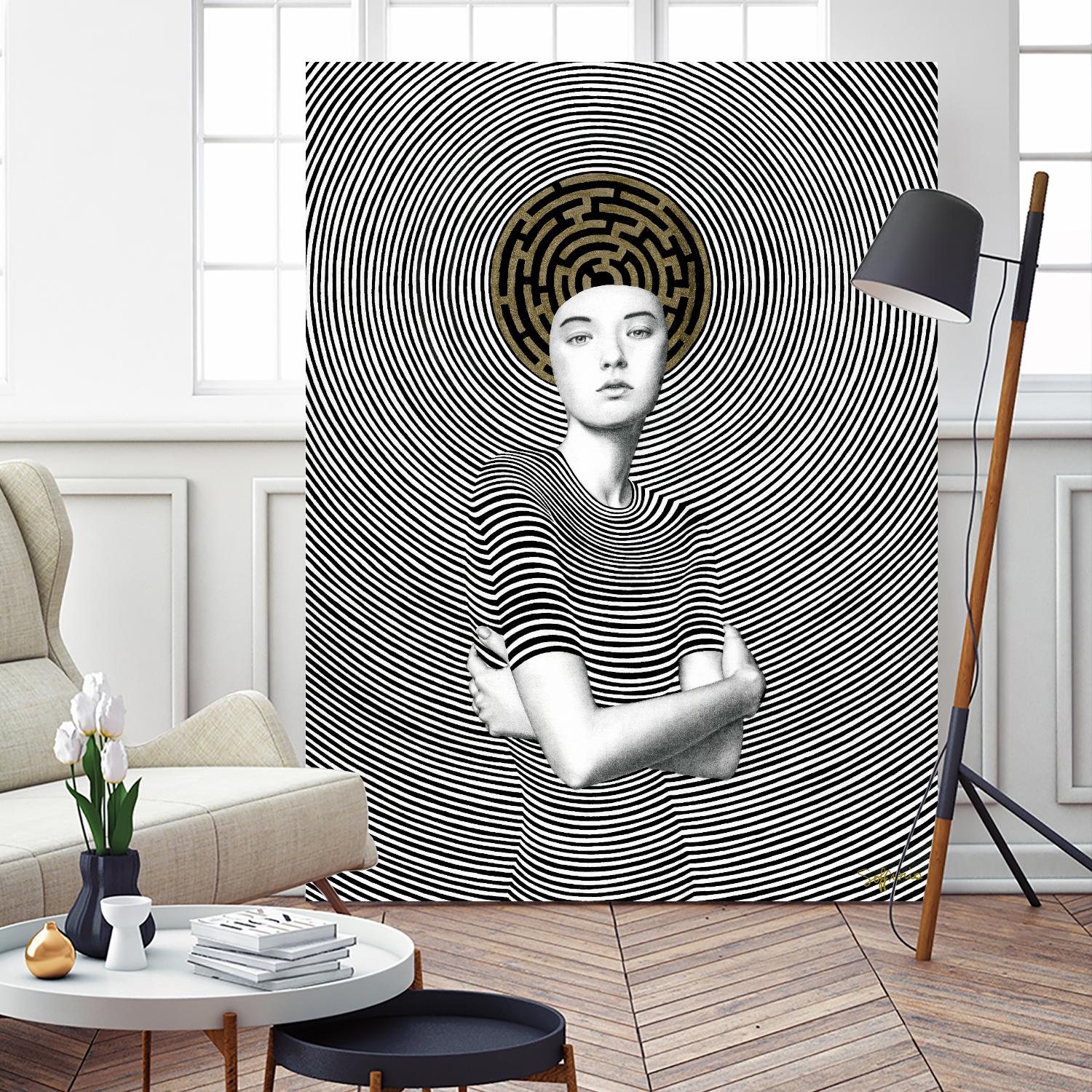 Odette by Sofia Bonati on GIANT ART - white men and women