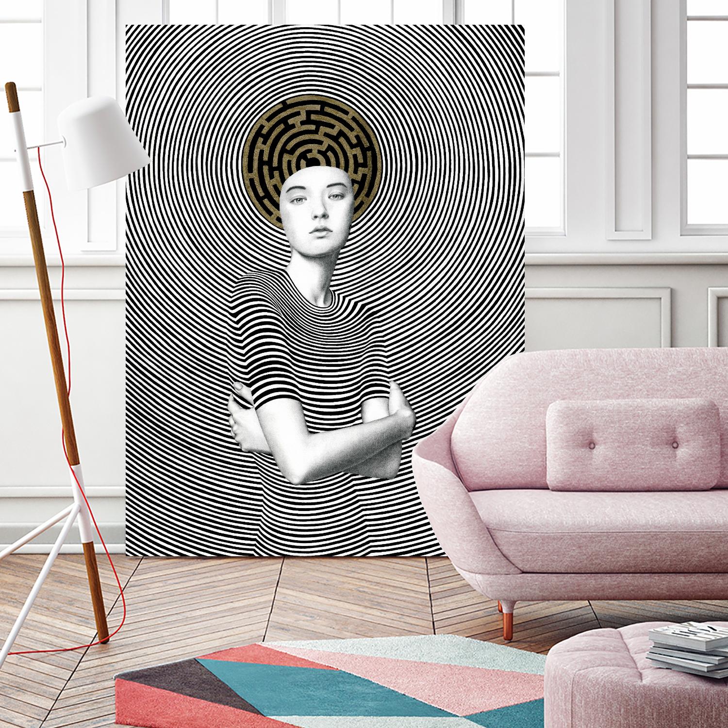 Odette by Sofia Bonati on GIANT ART - white men and women