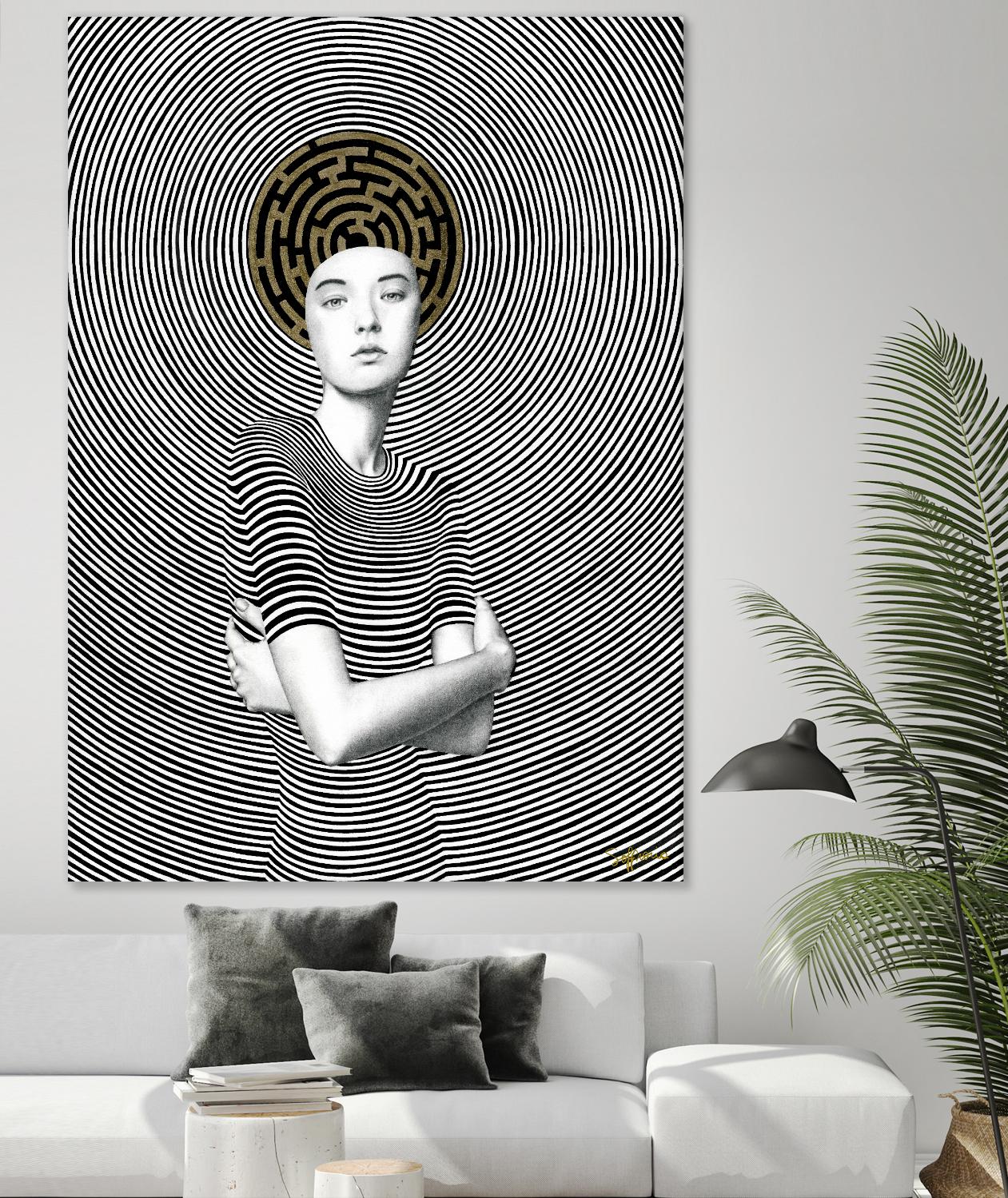 Odette by Sofia Bonati on GIANT ART - white men and women