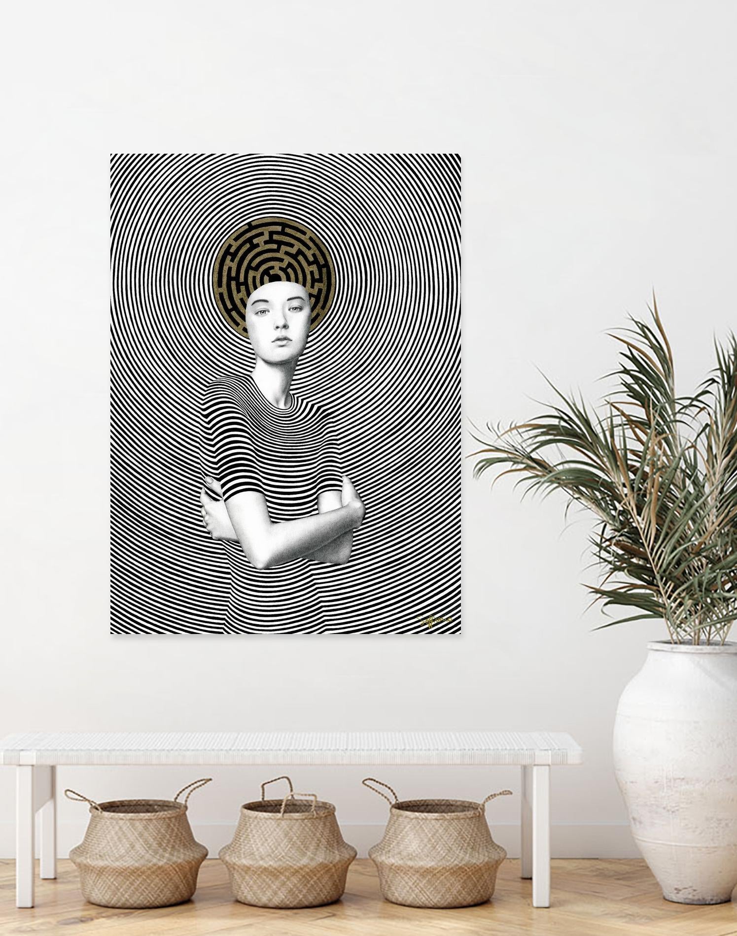 Odette by Sofia Bonati on GIANT ART - white men and women